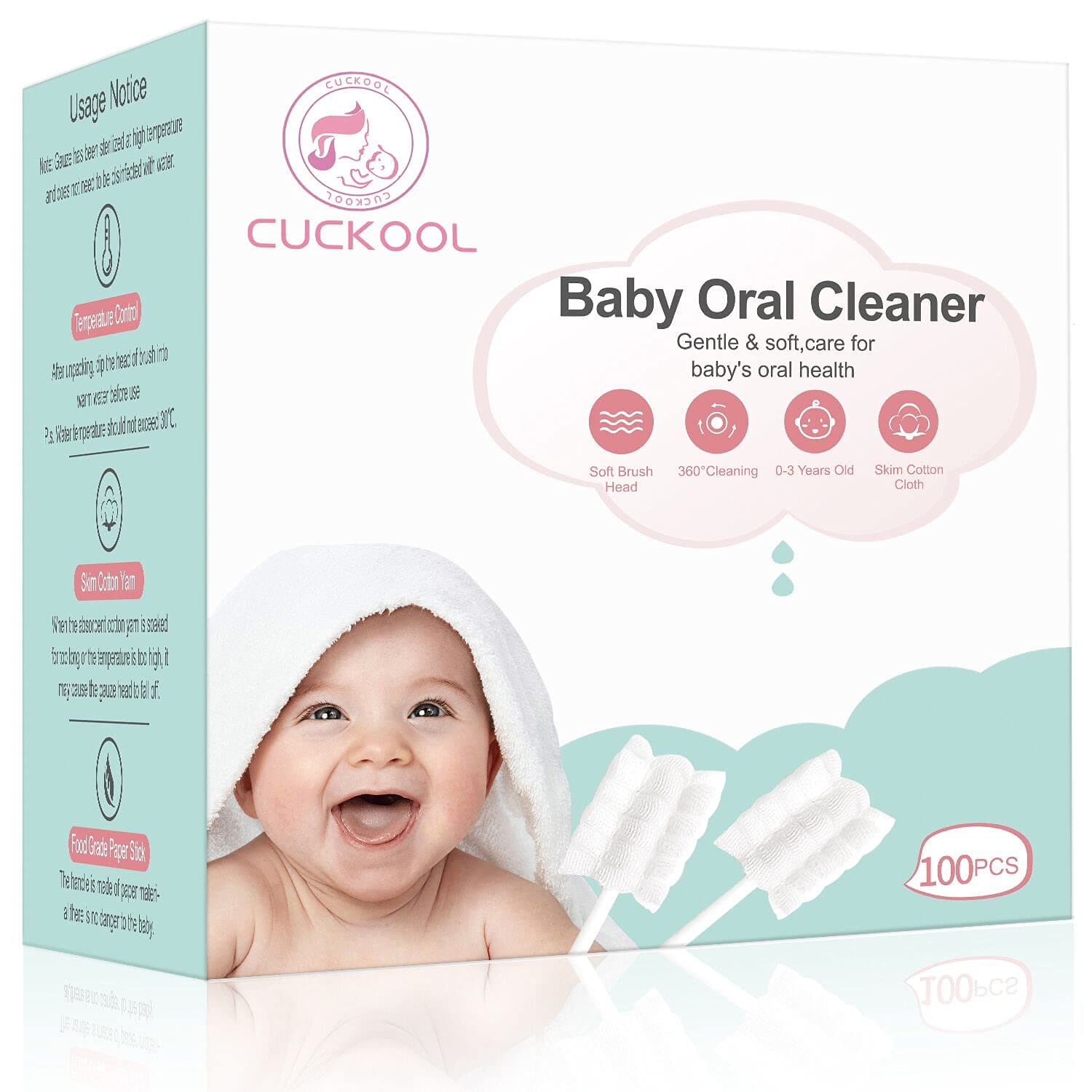 Baby Oral Cleaner [100 Pack]