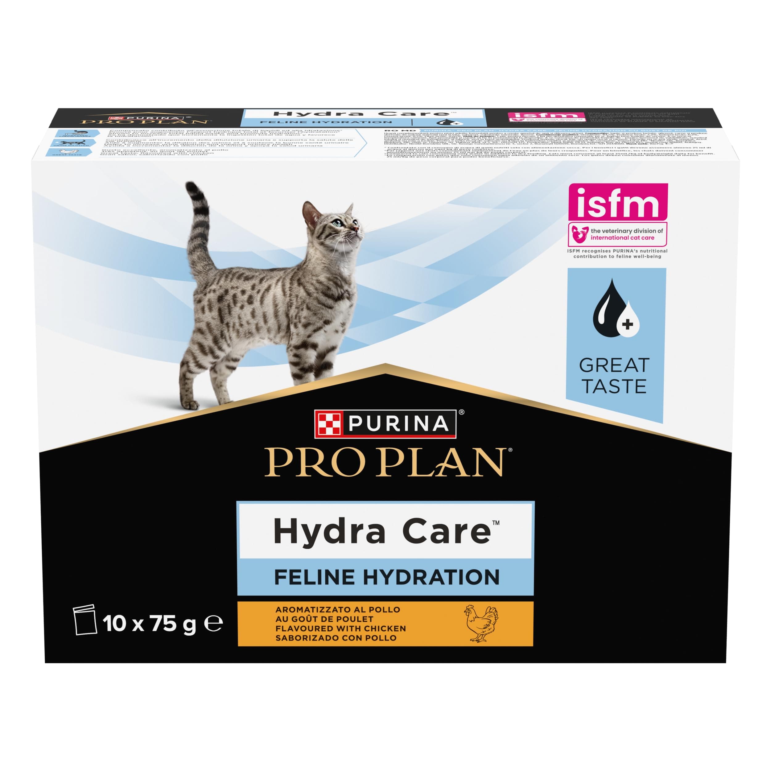 PRO PLAN HC Hydra Care Cat Supplements 10x75g