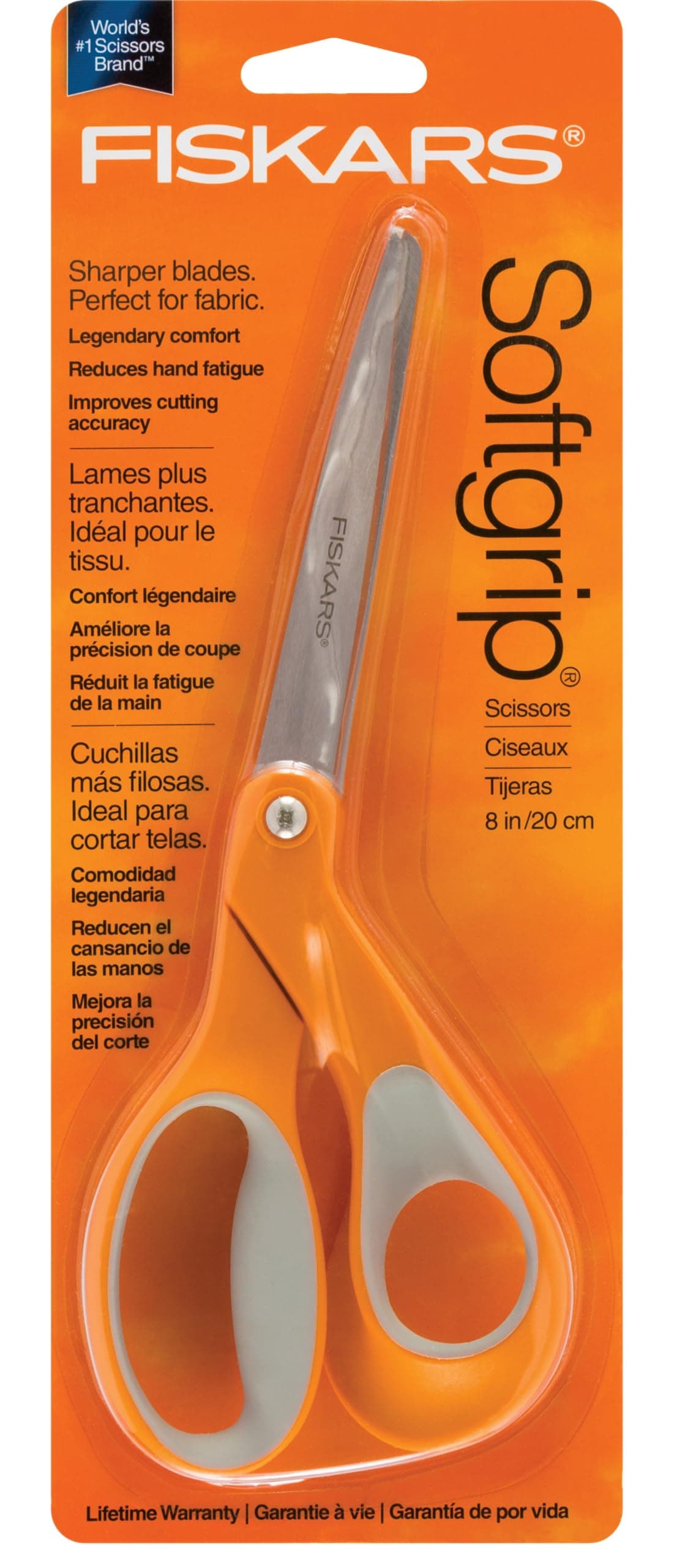 Fiskars 20.3 cm Softgrip Scissors