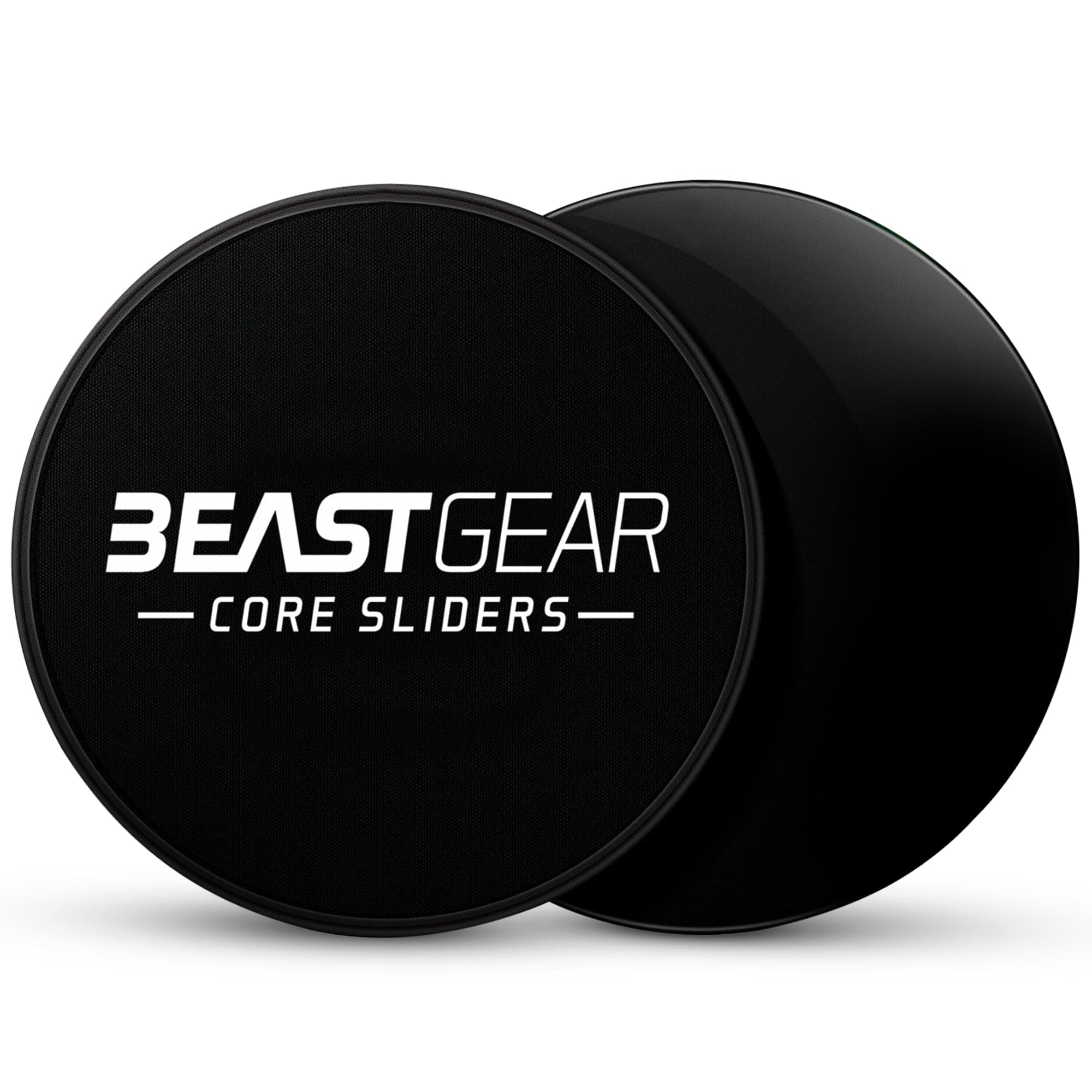 Core Sliders by Beast Gear – Double Sided Gliding Discs for Abdominal Exercis...