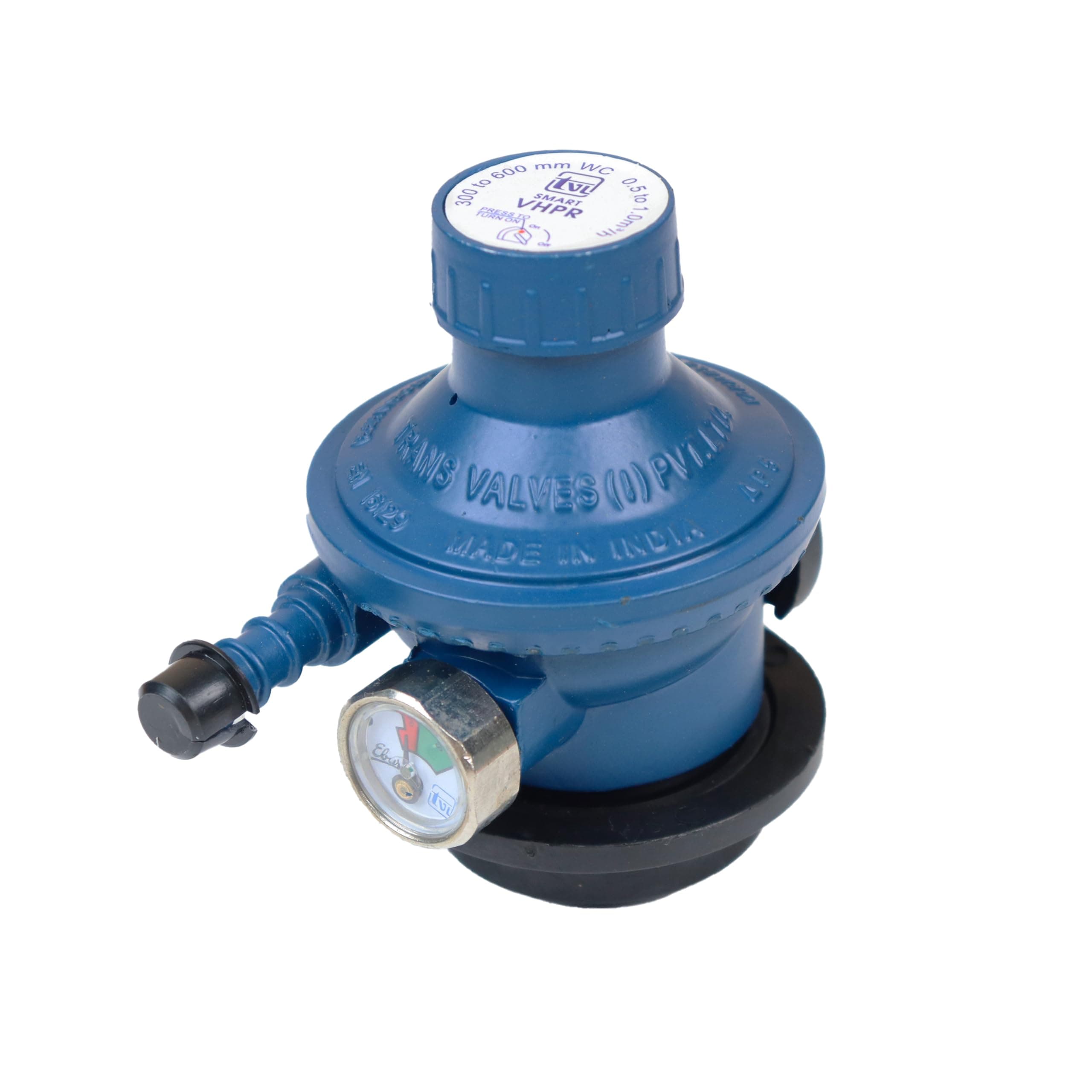 INUS Kitchen Commercial Gas Saving Regulator, Fuel Efficient, Adjustable Flame & Gas Level Indicator, Imported Korean Zinc, Fire & Child Safe, Multipoint Holding, Commercial Use Only
