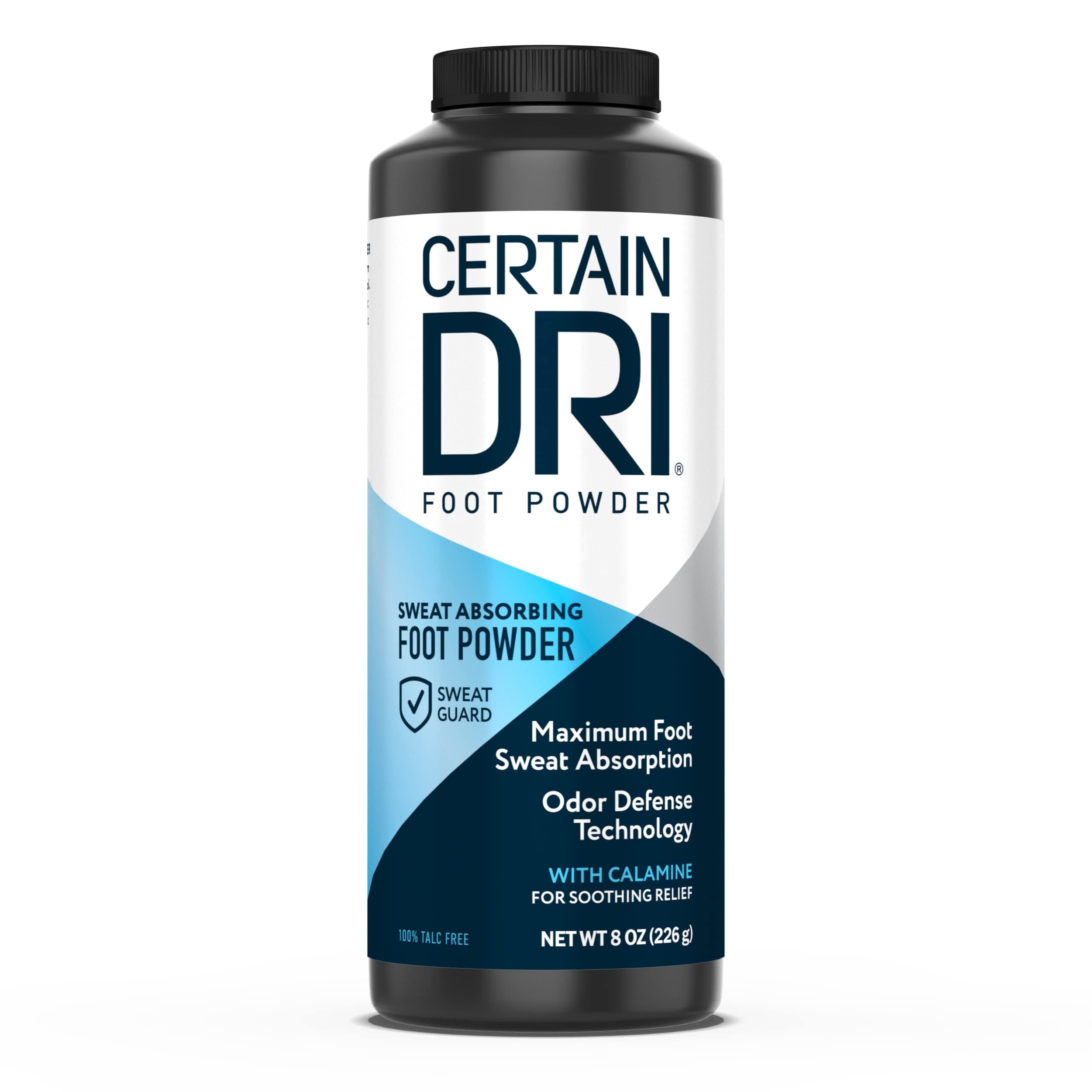 Certain Dri Foot Powder, 8 oz Bottle