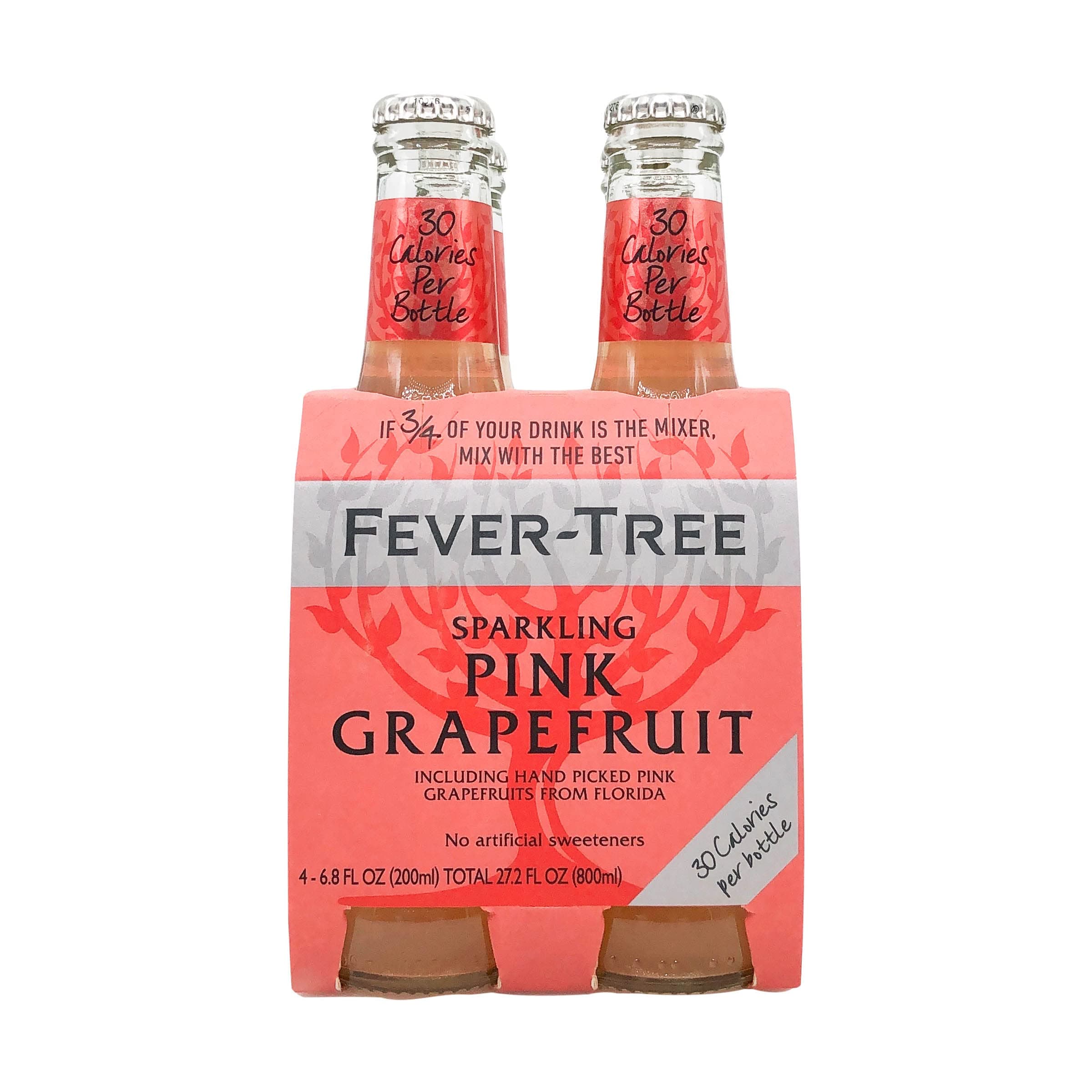 Sparkling Pink Grapefruit Mixer, 6.8 Fl Oz (Pack of 4)