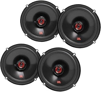 Bundle - 2 Pairs of CLUB-620FAM 6.5" Coax Speakers (No Grills)