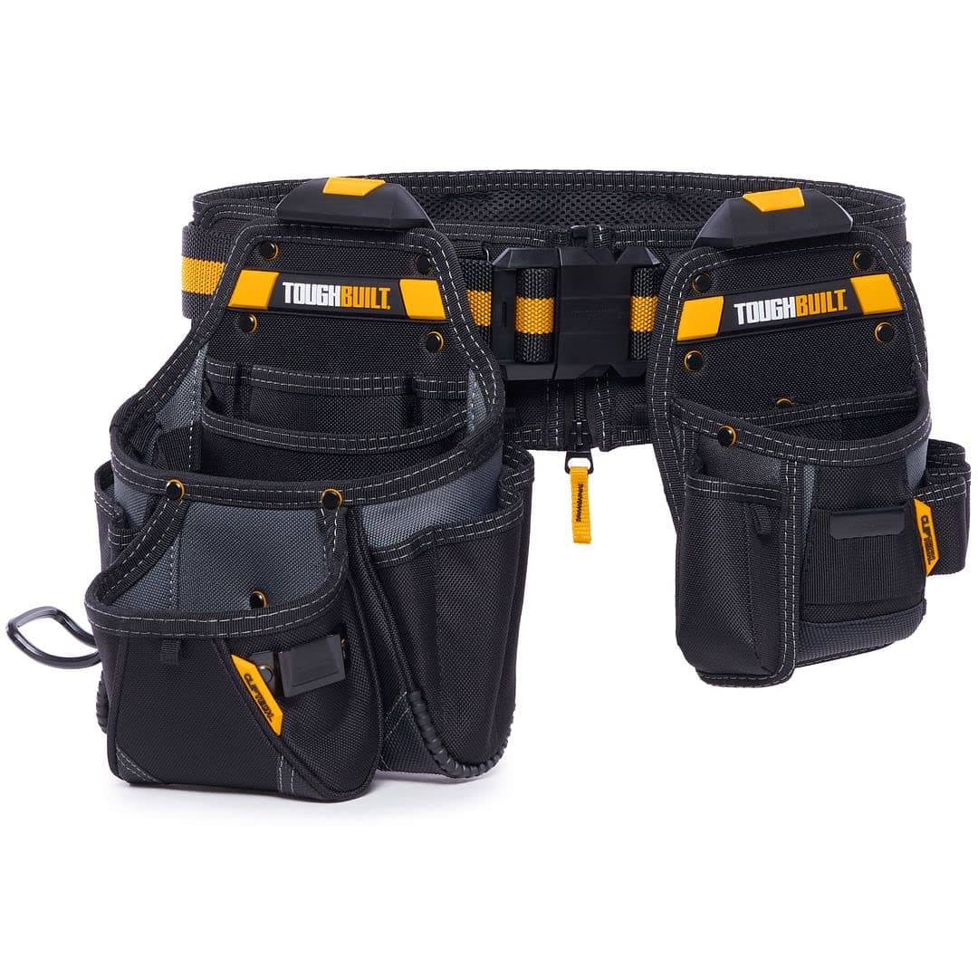 TB-CT-111-CP, ClipTech, 3pc Handyman Tool Belt Set