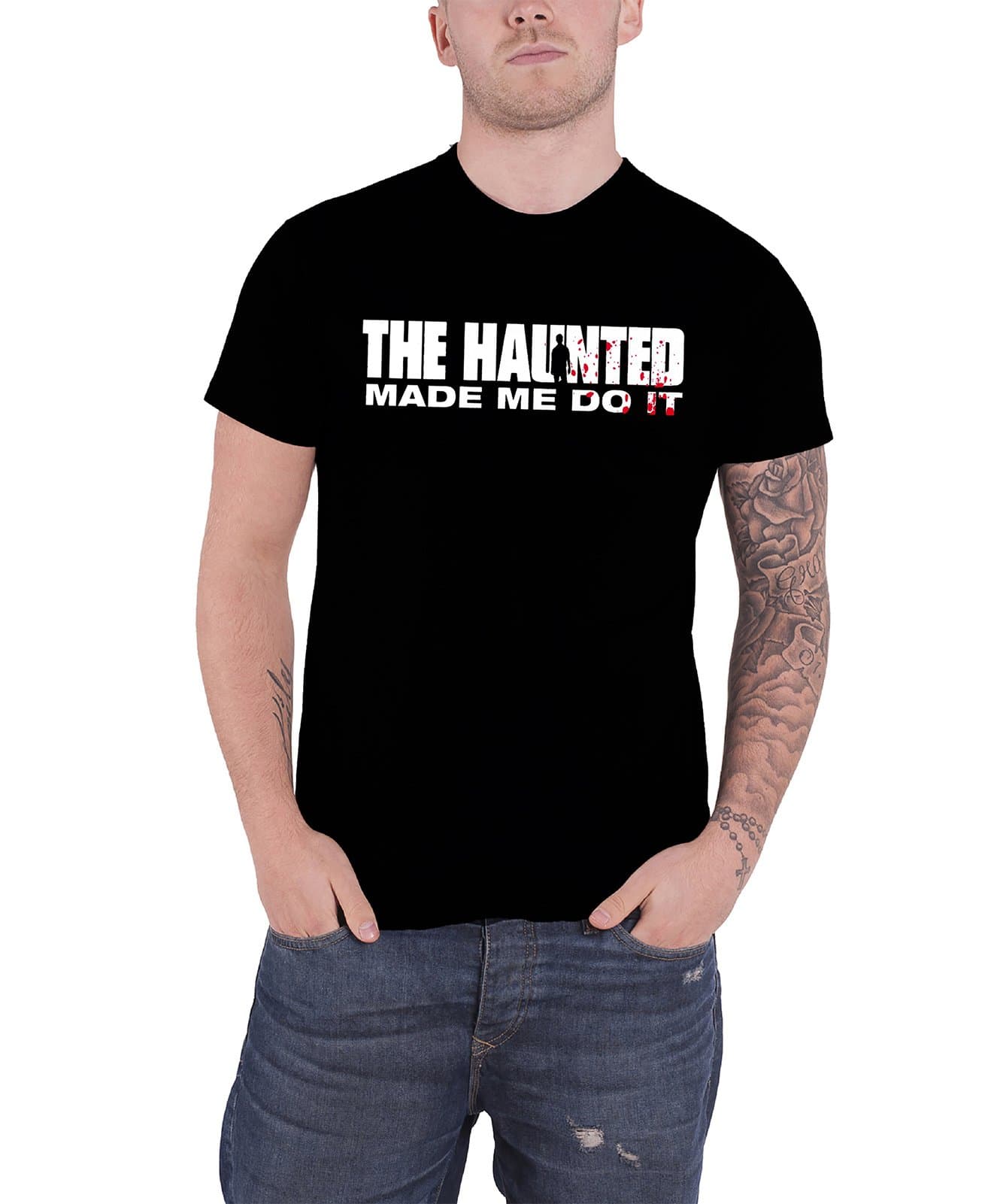 The Haunted 'Made Me Do It' T-Shirt (large)