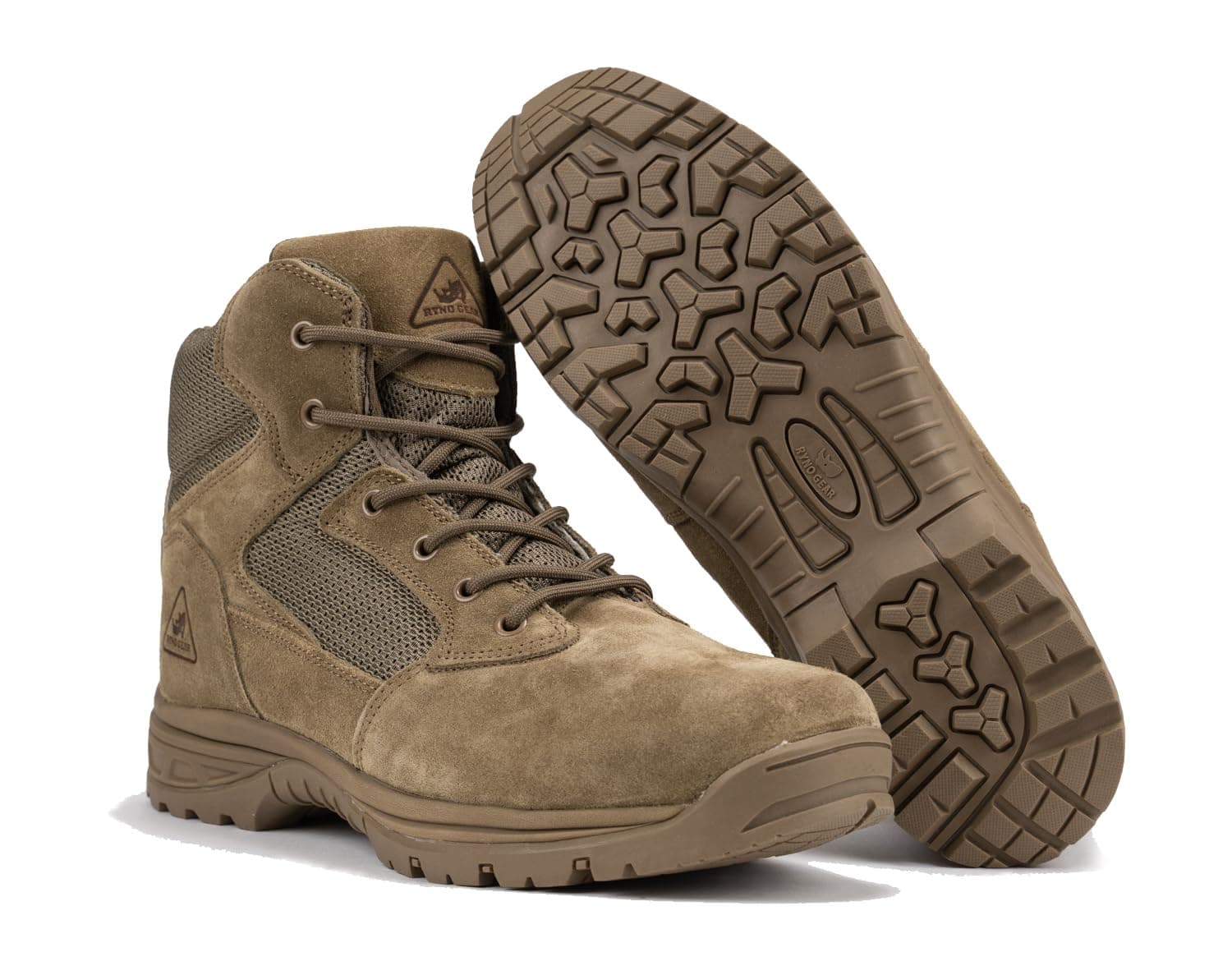 RYNO GEAR 6" Coolmax Tactical Combat Breathable Side Zip Boots