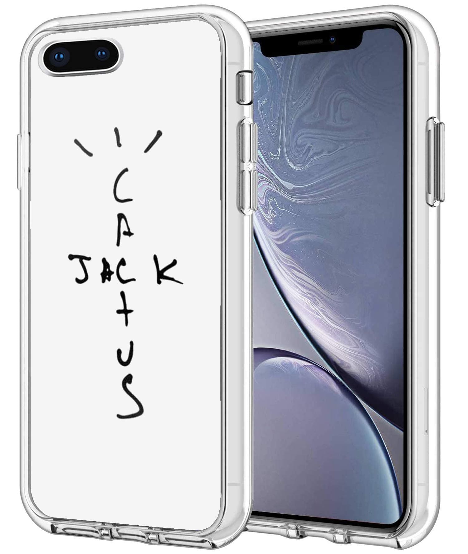 Pure Clear Anti-Scratch Motion Case Cover for iPhone SE 2020/8/7 4.7" Cover Fashion Young