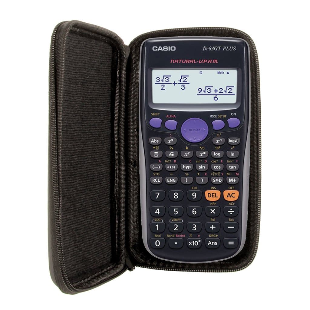 Protective Case for Casio Casio FX 83 GT Plus Black