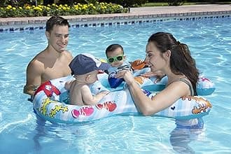 PoolmasterLearn-to-Swim Flamingo Baby Float Rider