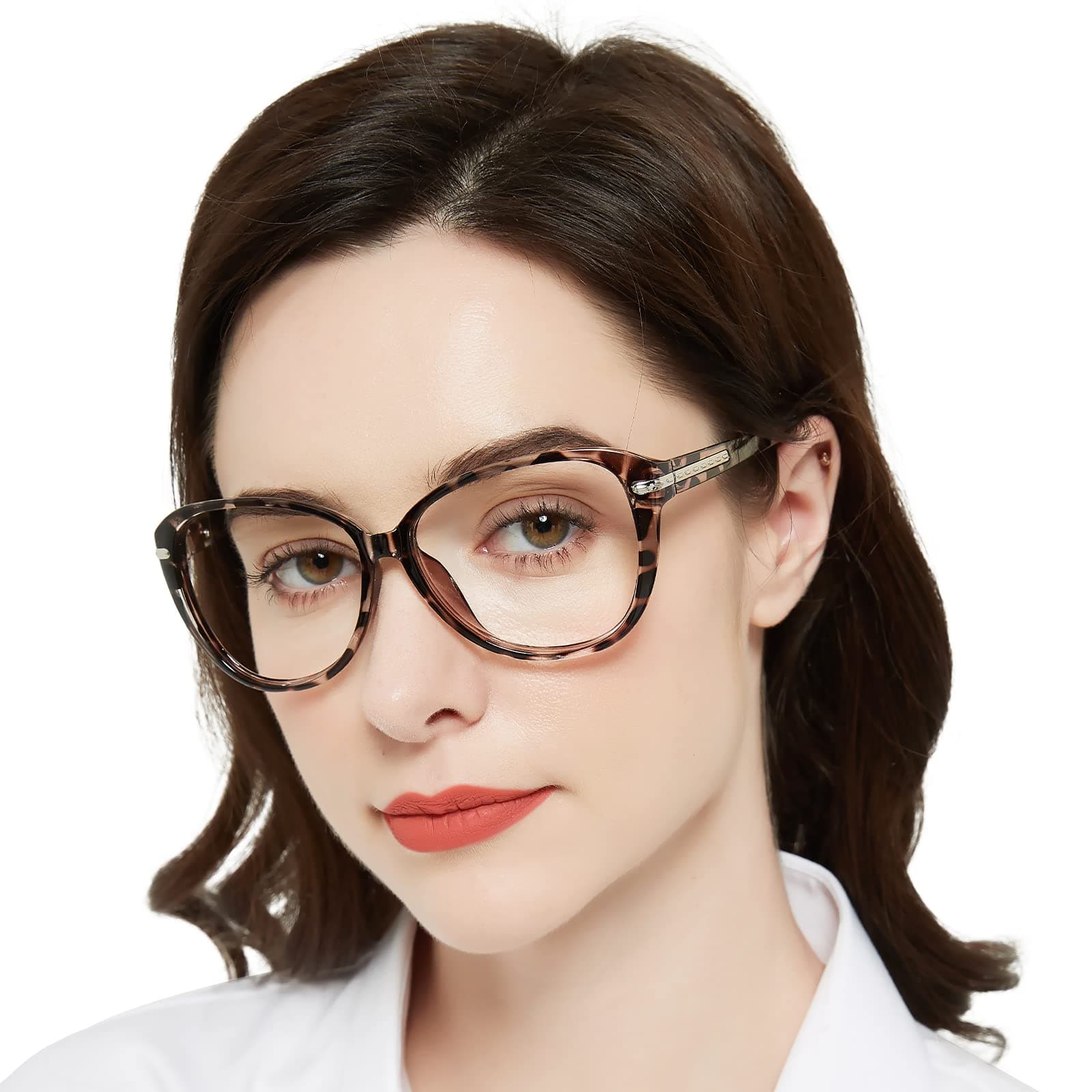 Reading Glasses for Women Womens Durable Readers 1.0 1.25 1.5 1.75 2.0 2.25 2.5 2.75 3.0 3.5 4.0 5.0 6.0 (Grey Tortoise 2.00) Wide Clear Vision