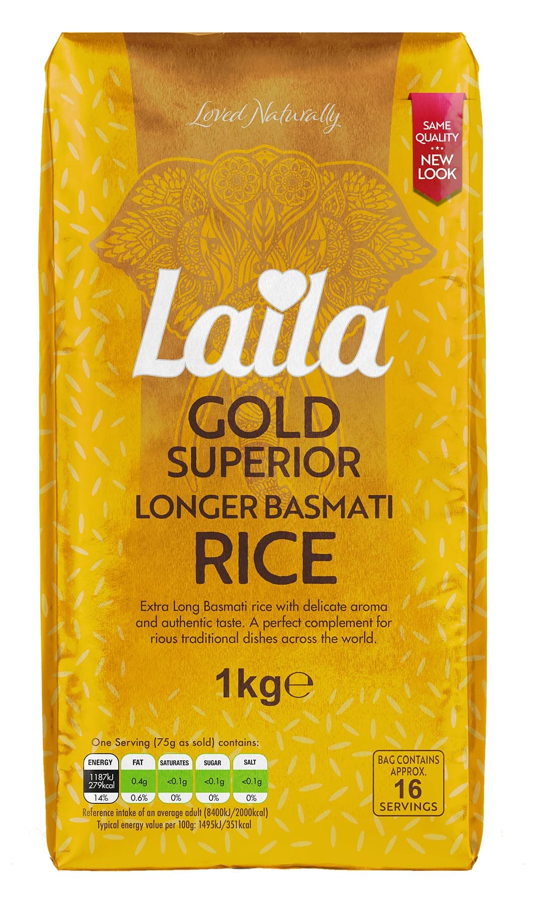 Gold Basmati Rice(Brick Pack) 1Kg