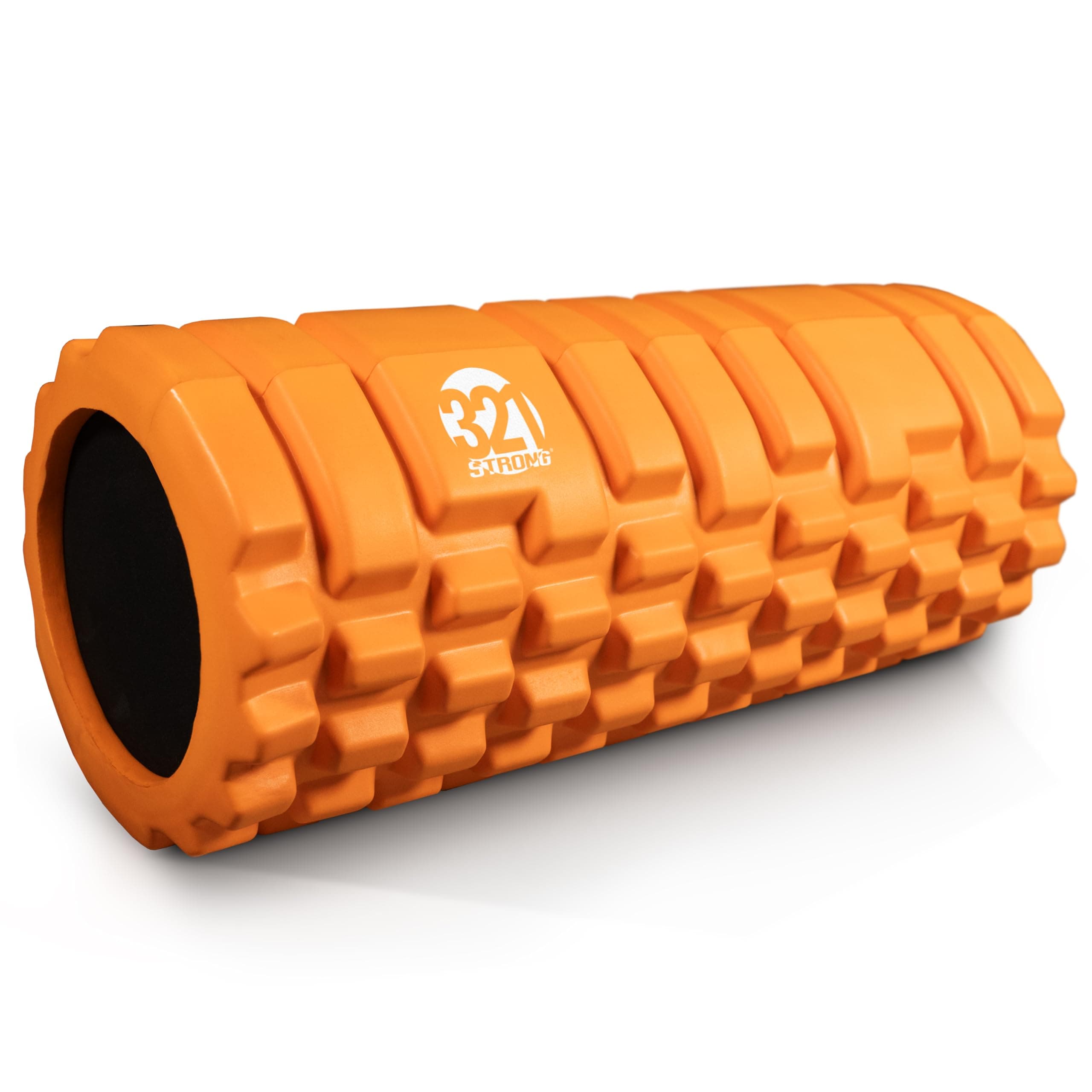 (Orange) - 321 STRONG Foam Roller - Medium Density Deep Tissue Massager for Muscle Massage and Myofascial Trigger Point Release, with 4K eBook
