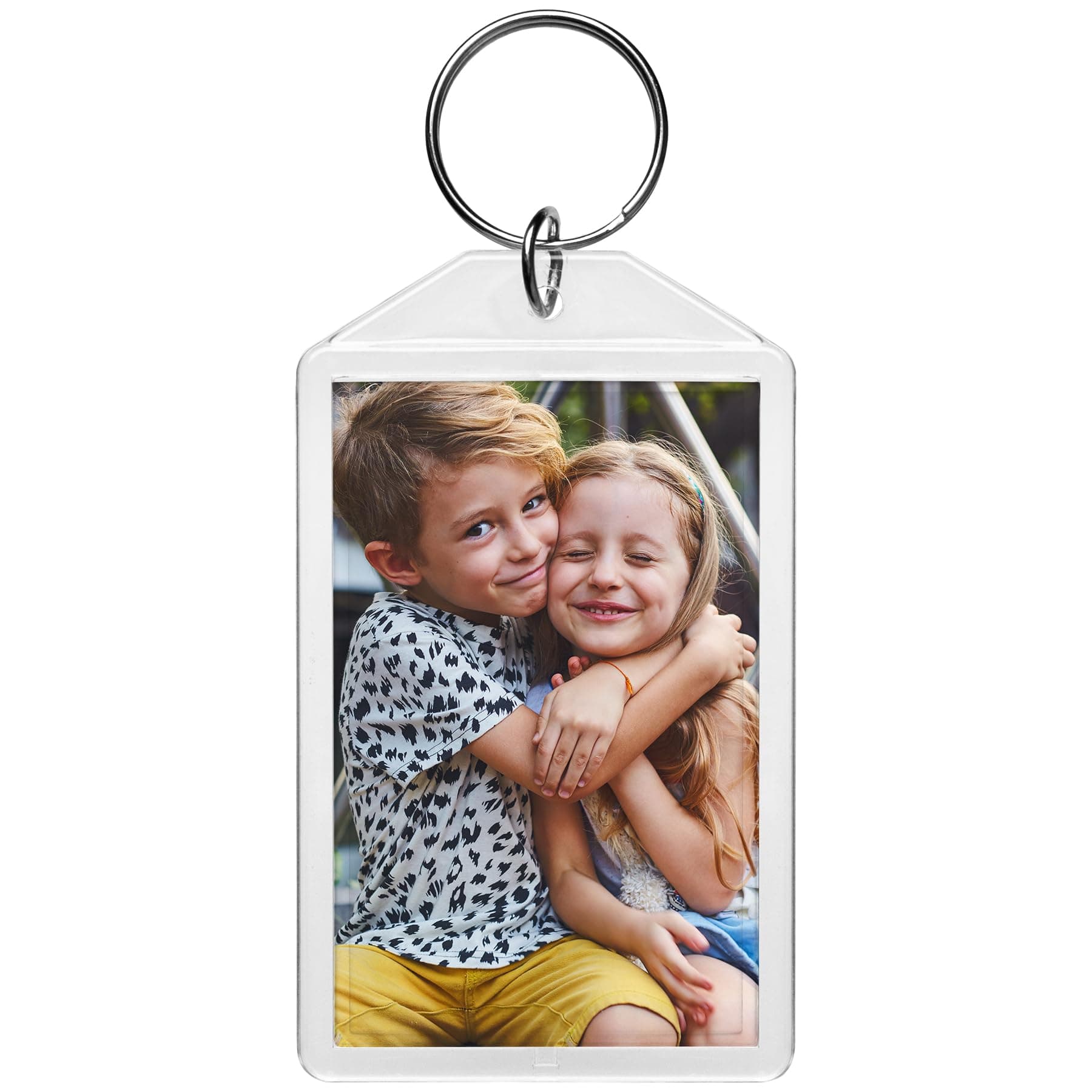 1.75" x 2.75" Acrylic Photo Keychains