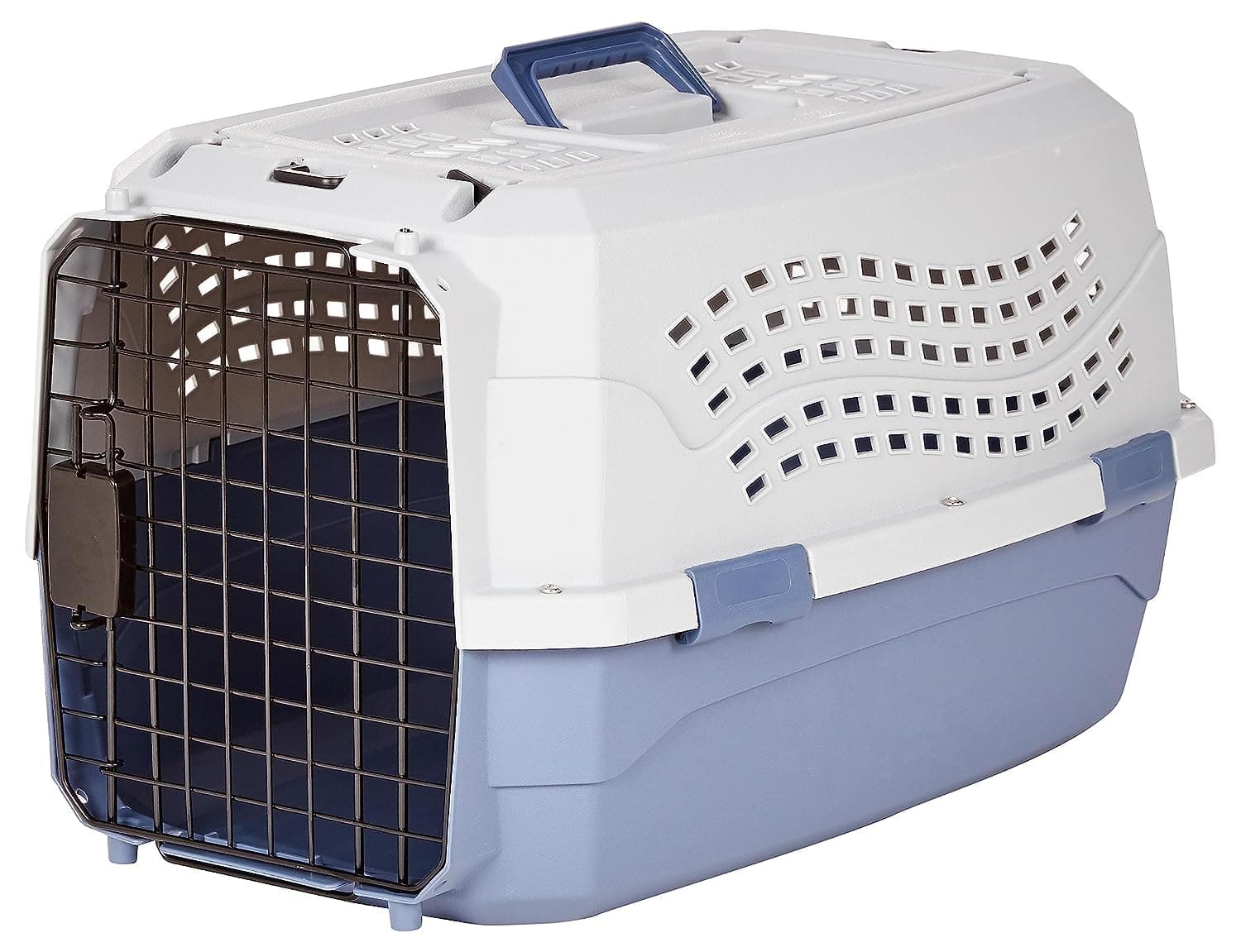 Two-Door Top-Load Hard-Sided Pet Travel Carrier, 23-Inch