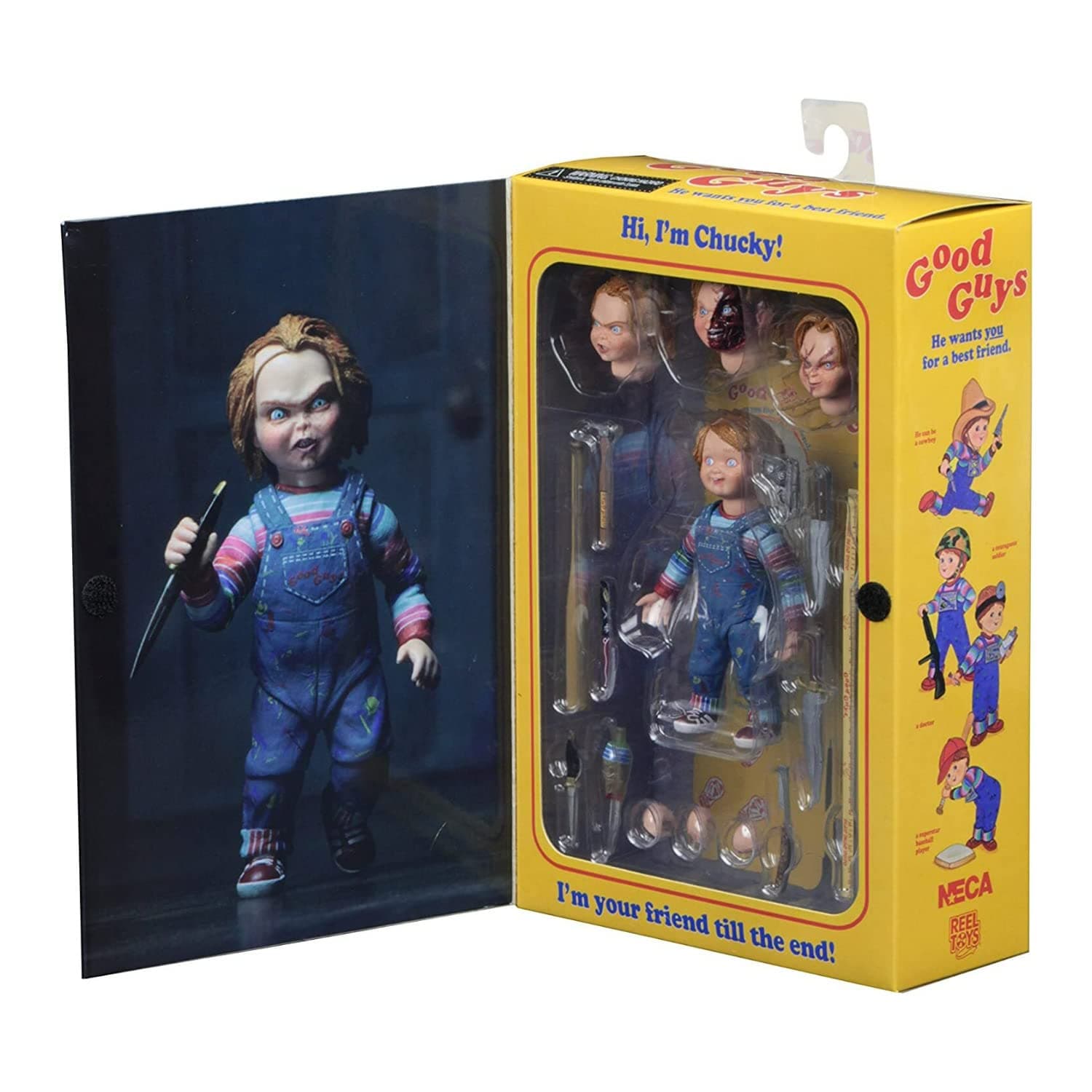 – Chucky 4 inch Scale Action Figure - Ultimate Chucky