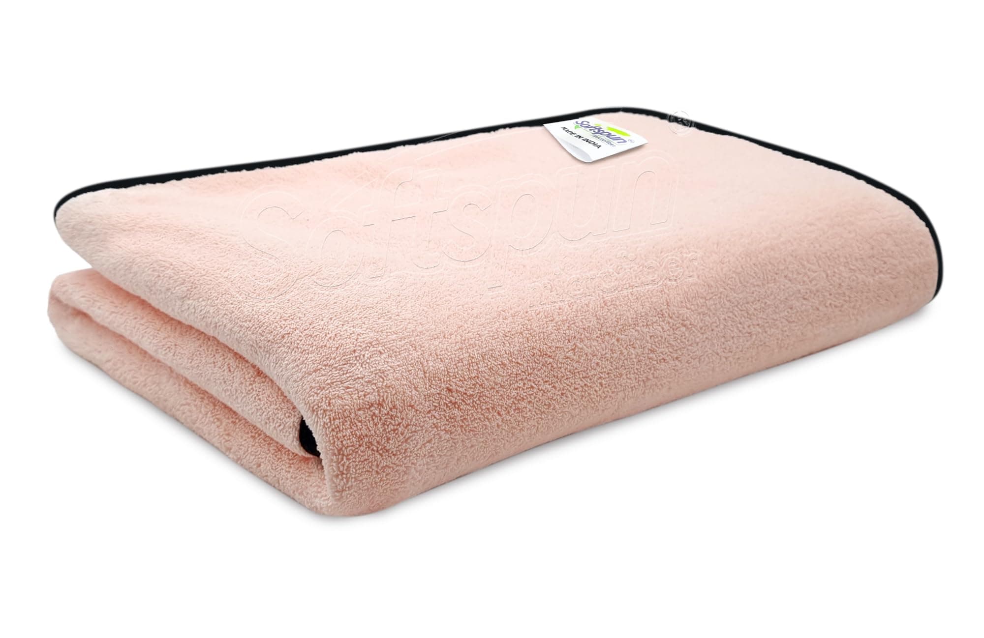 - SOFTSPUN Microfiber Bath Towel 1 pc Light Pink! Ultra Absorbent Super Soft & Comfortable Quick Drying for Men & Women Daily Use for Unisex.