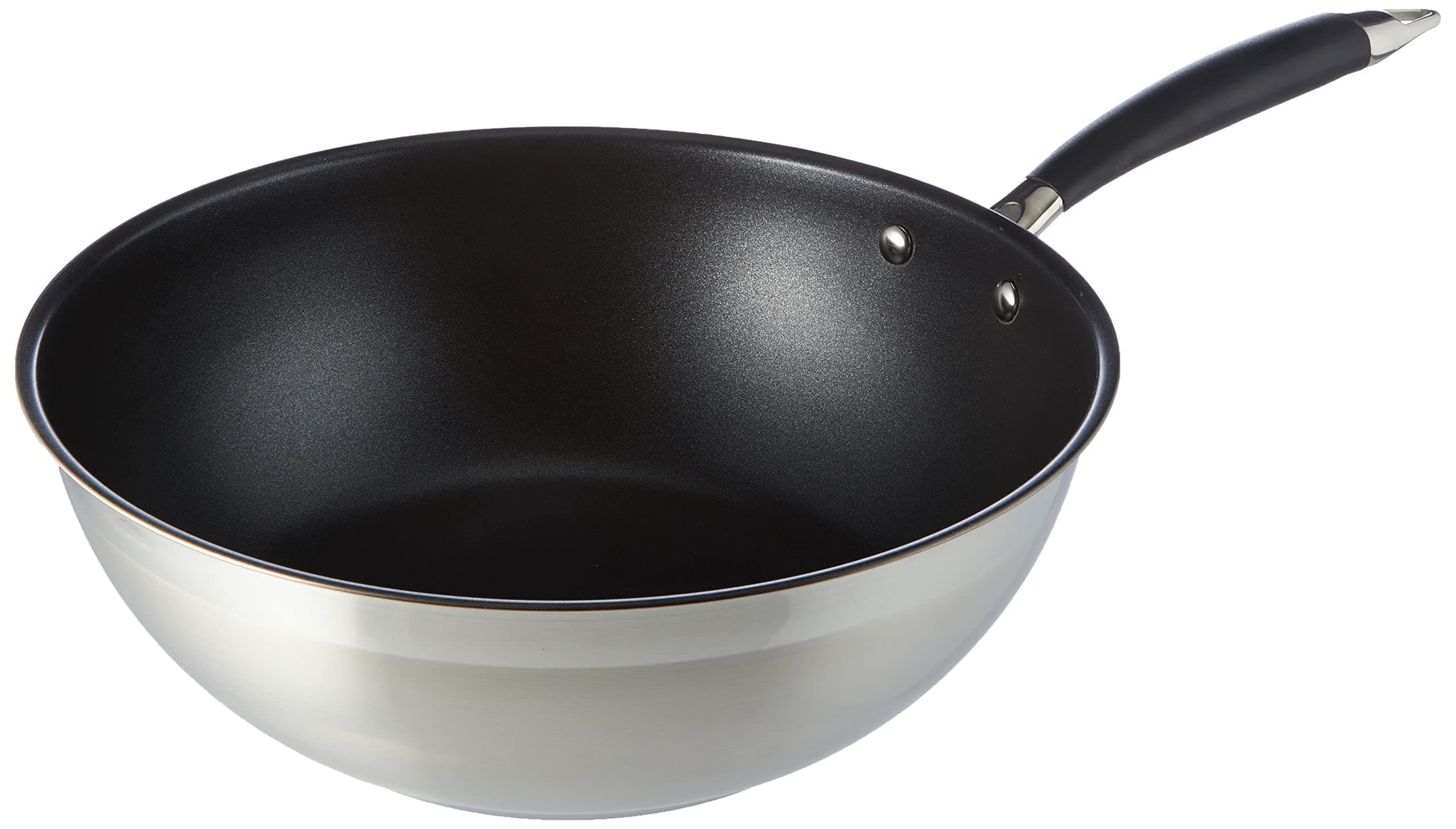 11" wok pan, 28cm, Black