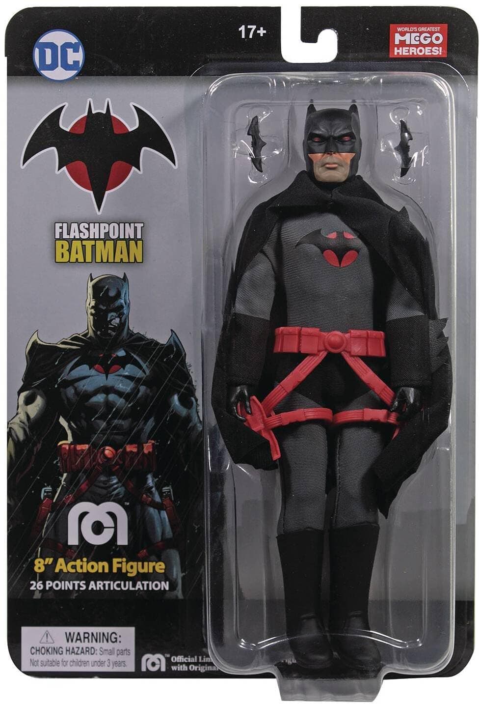 MEGO DC Heroes Flashpoint Batman PX 8IN AF