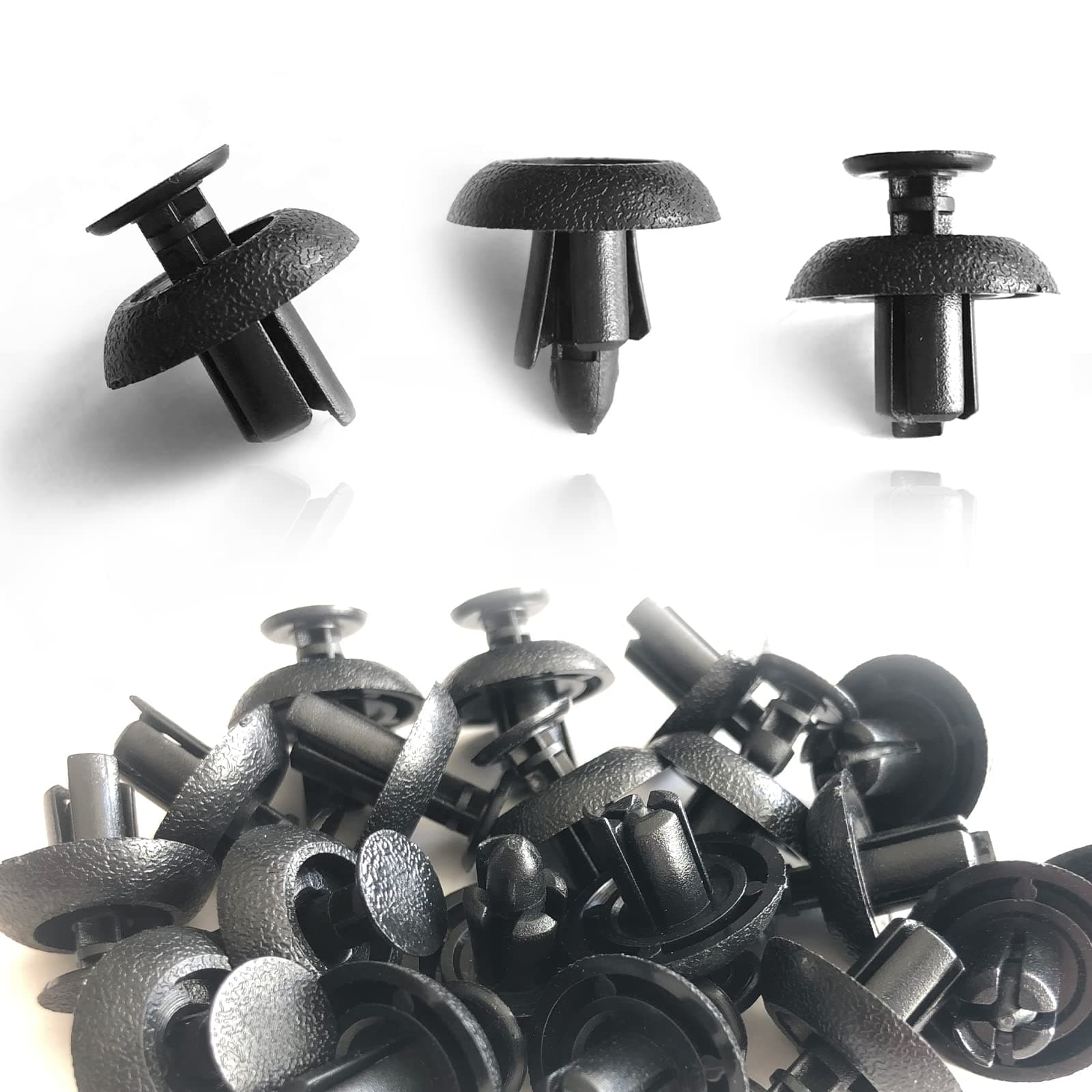 20pcs Engine Cover Clips Grille Push-Type Retainer Fasteners 7mm Replacement for Toyota Land Cruiser Camry Lexus GS350 GX460 90467-07211