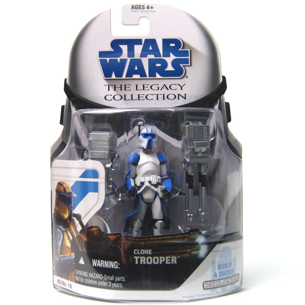 Hasbro Clone Trooper with Cip-Quad Legacy Collection (Build-a-Droid) Star Wars Action Figure