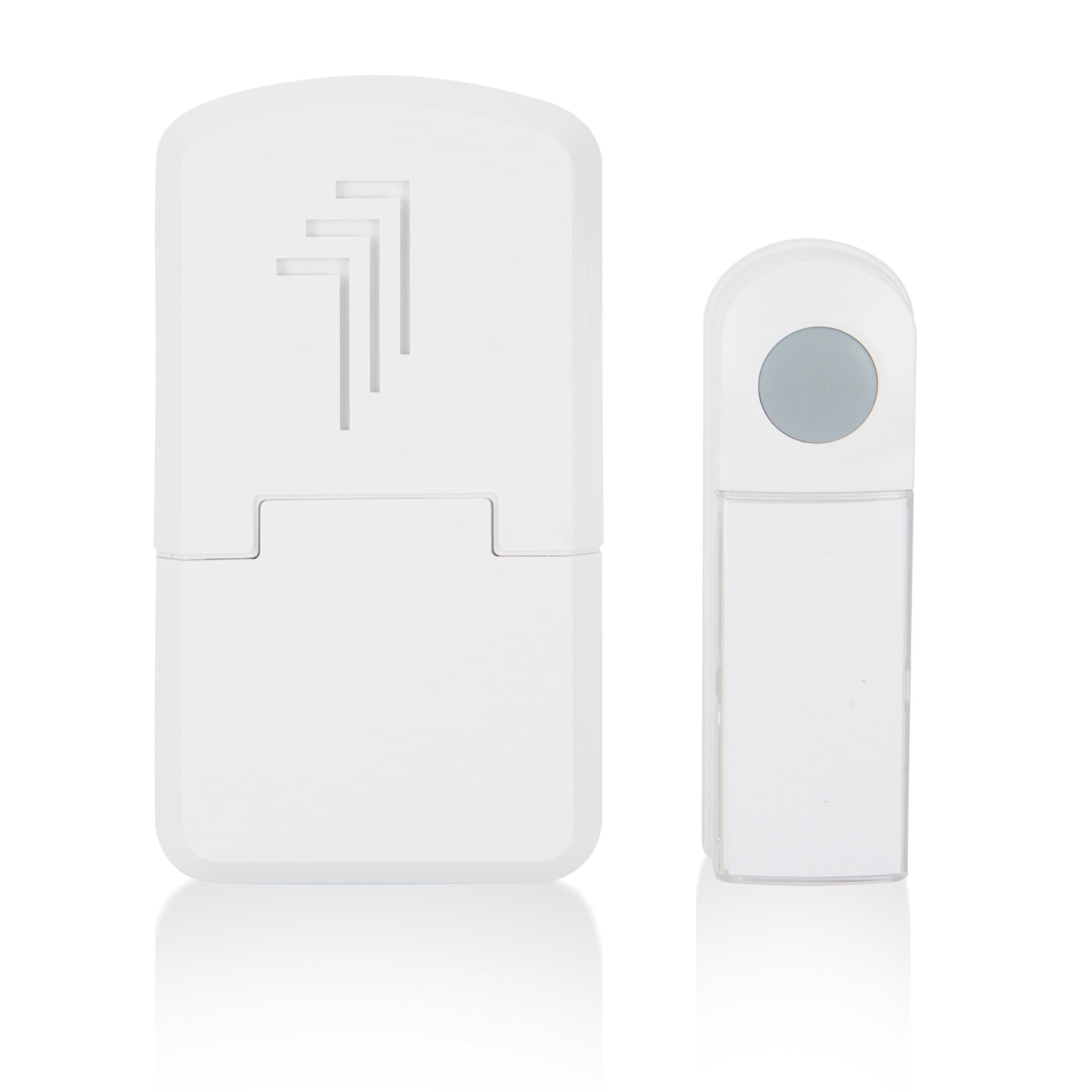 Byron DB401E Wireless doorbell kit – 50 m range – Battery powered