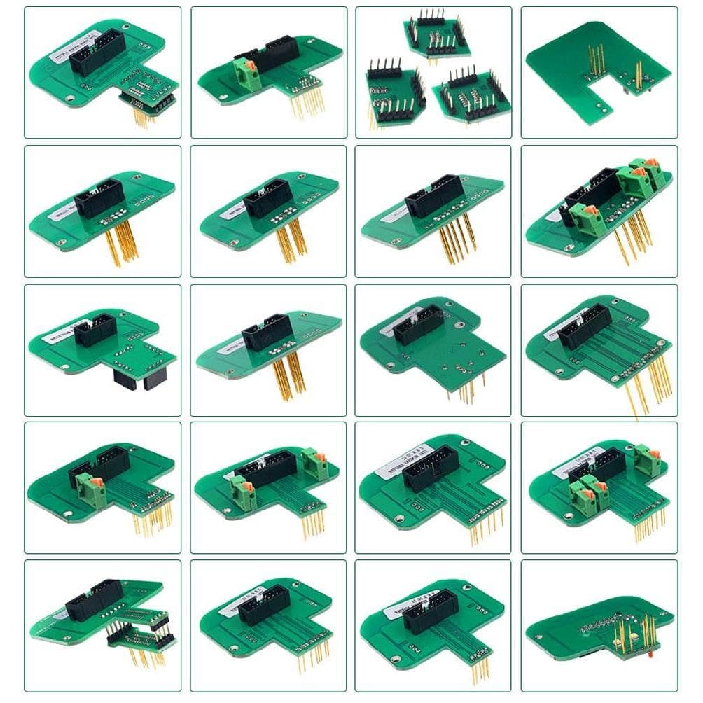 22 PCS BDM Adapters Probe for Kess KTAG FGTECH BDM100 BDM Frame Programming Prob Full Set BDM Frame Programmer Bdm Frame for Ktag