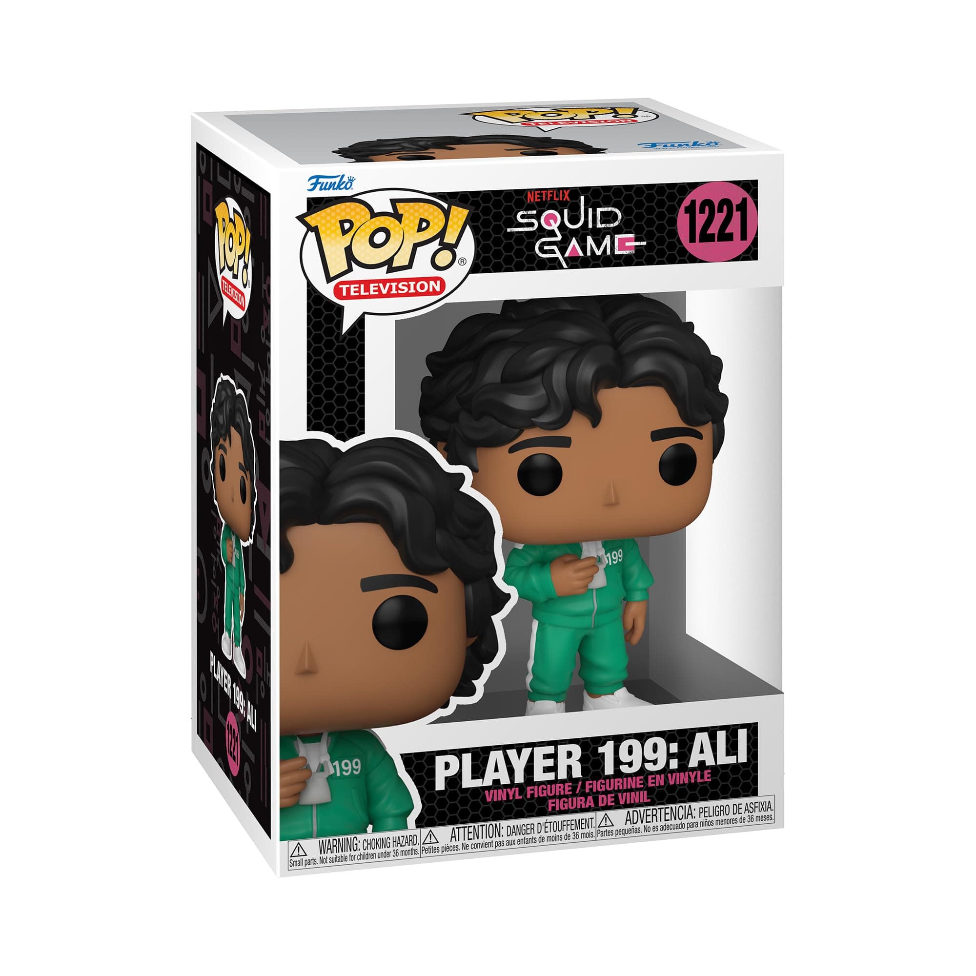 POP TV: Squid Game- Player 199:Ali, Multicolor