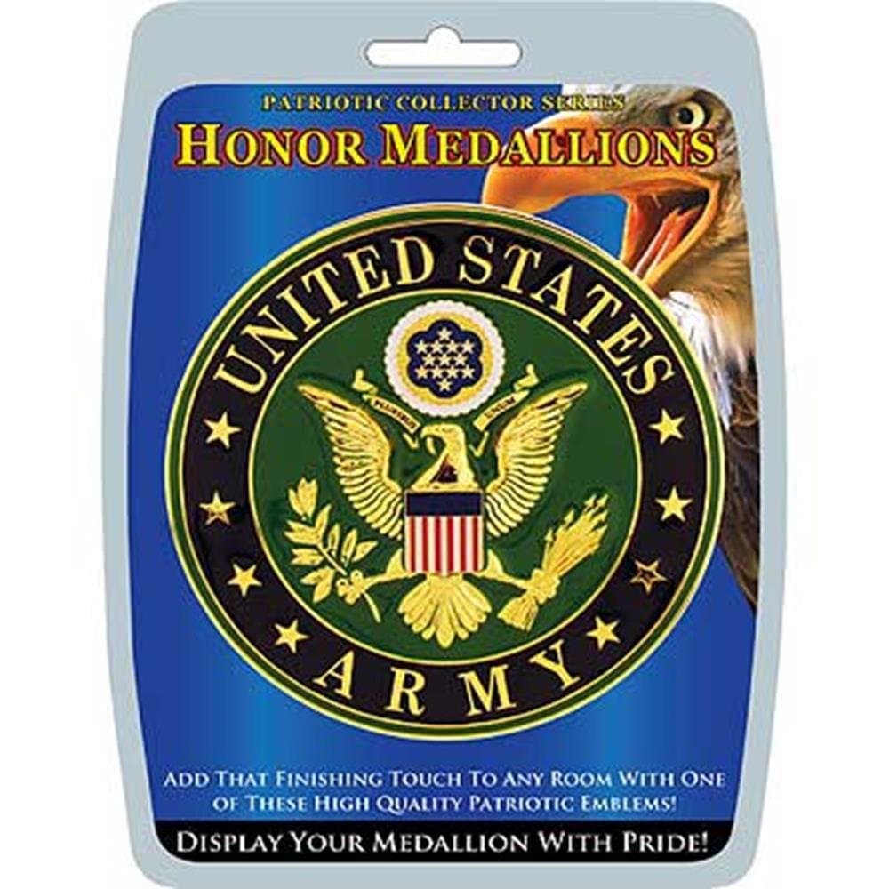 EagleEmblems MD1005 Medallion-Army (4'')