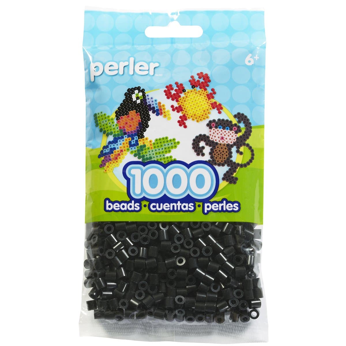 Perler Bead Bag, Black