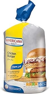 Americana Chicken Burger Poly Bag 1Kg