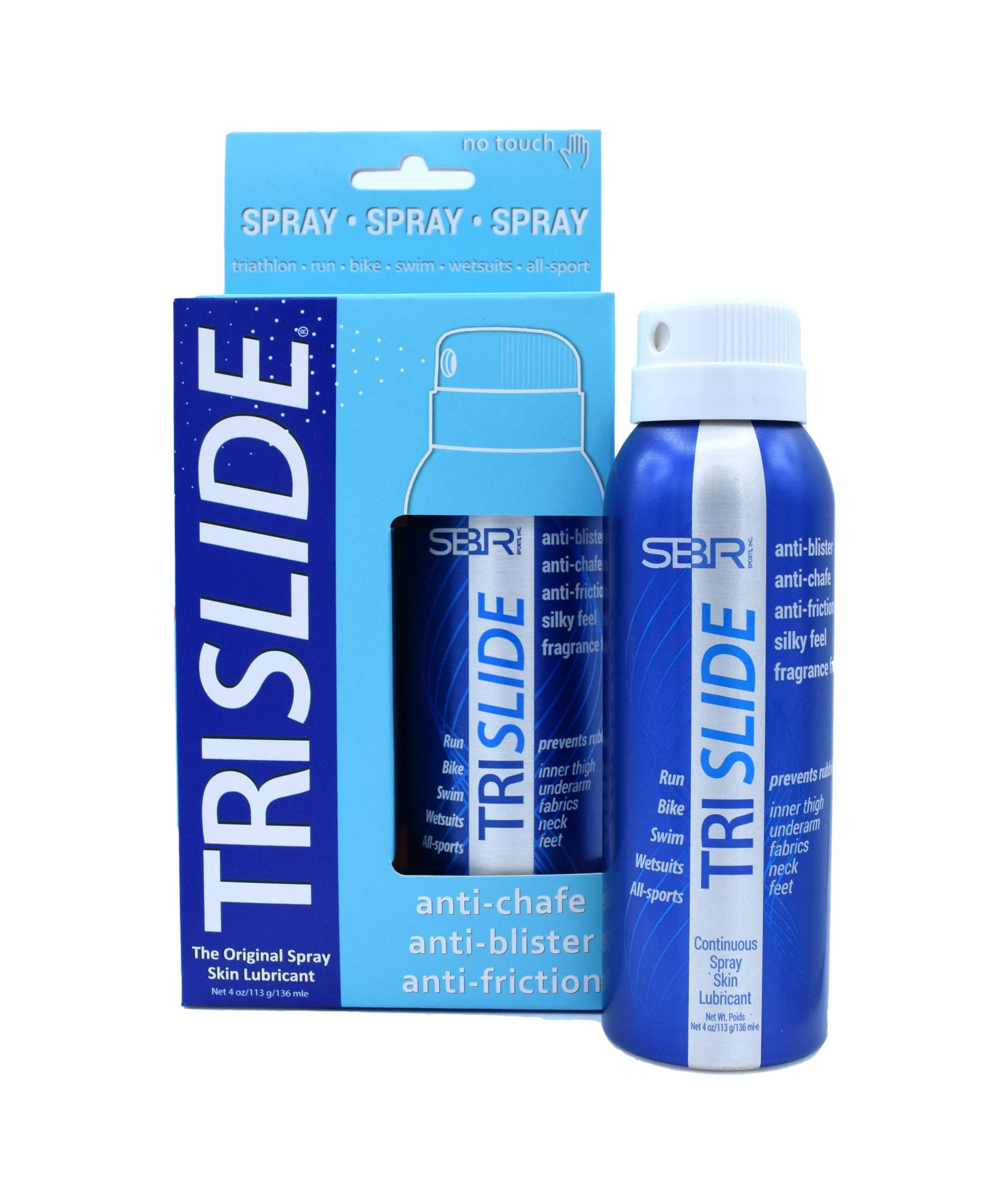 TRISLIDE Skin Lubricant, Transparent, 135 ml