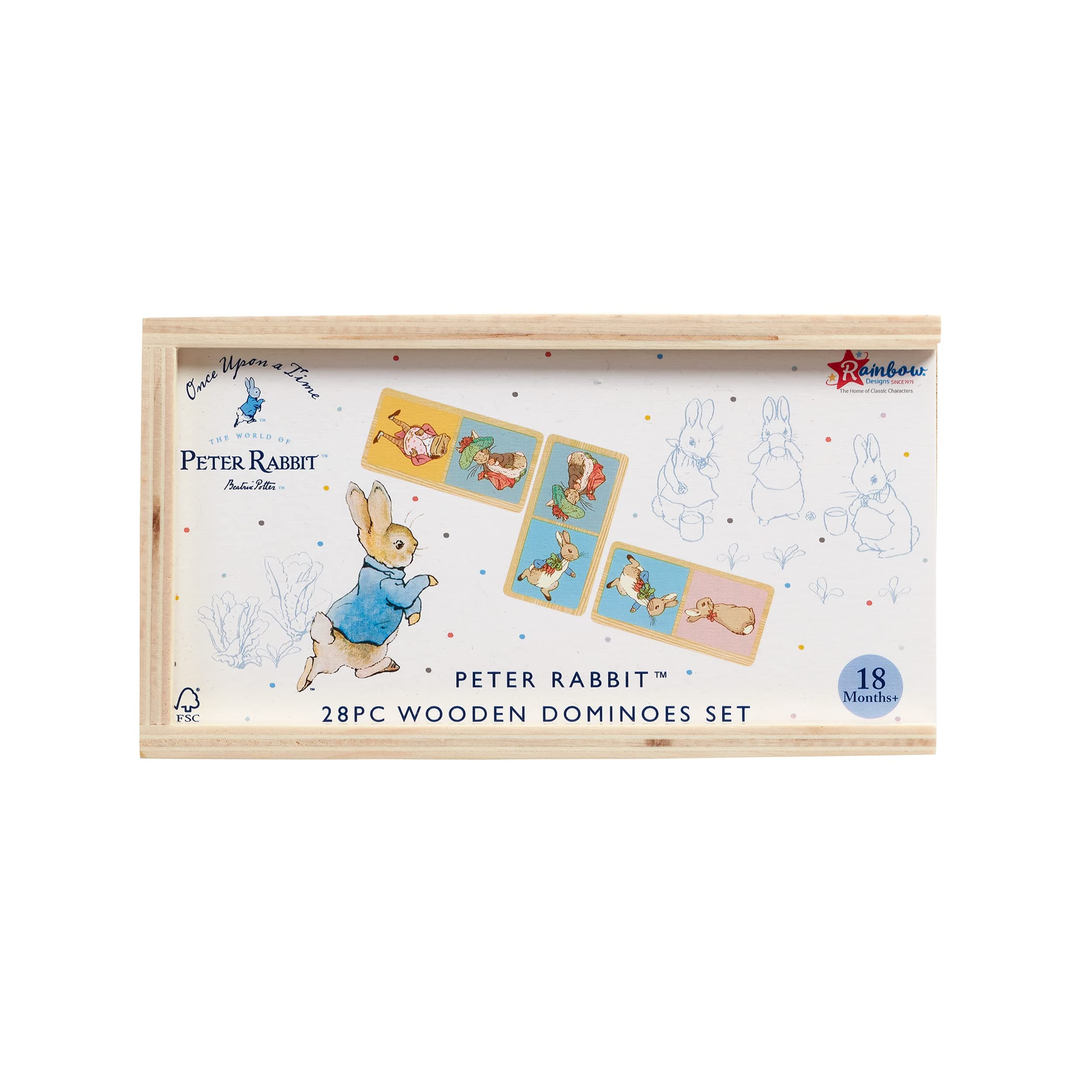 Official Peter Rabbit Dominoes by