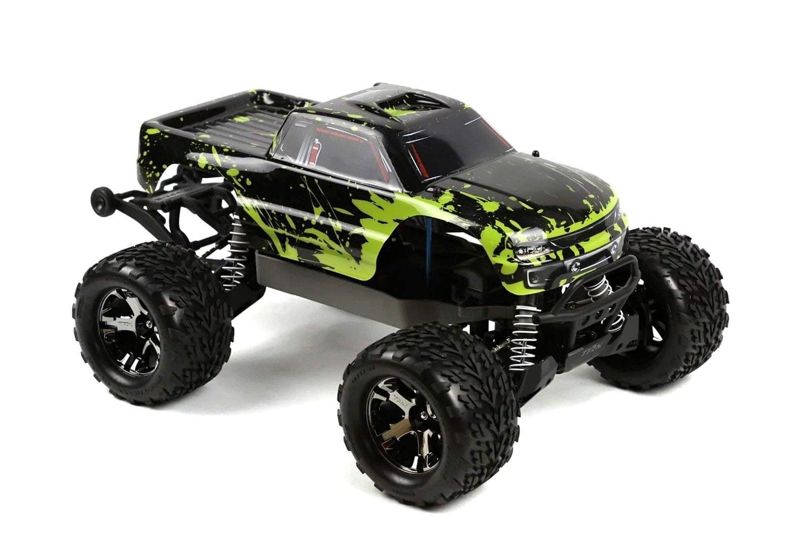 SummitLink Custom Body Muddy Green Over Black Compatible for 1/10 Stampede 4x4 VXL 2WD Slayer RC Car or Truck (Truck not included) ST-BG-02