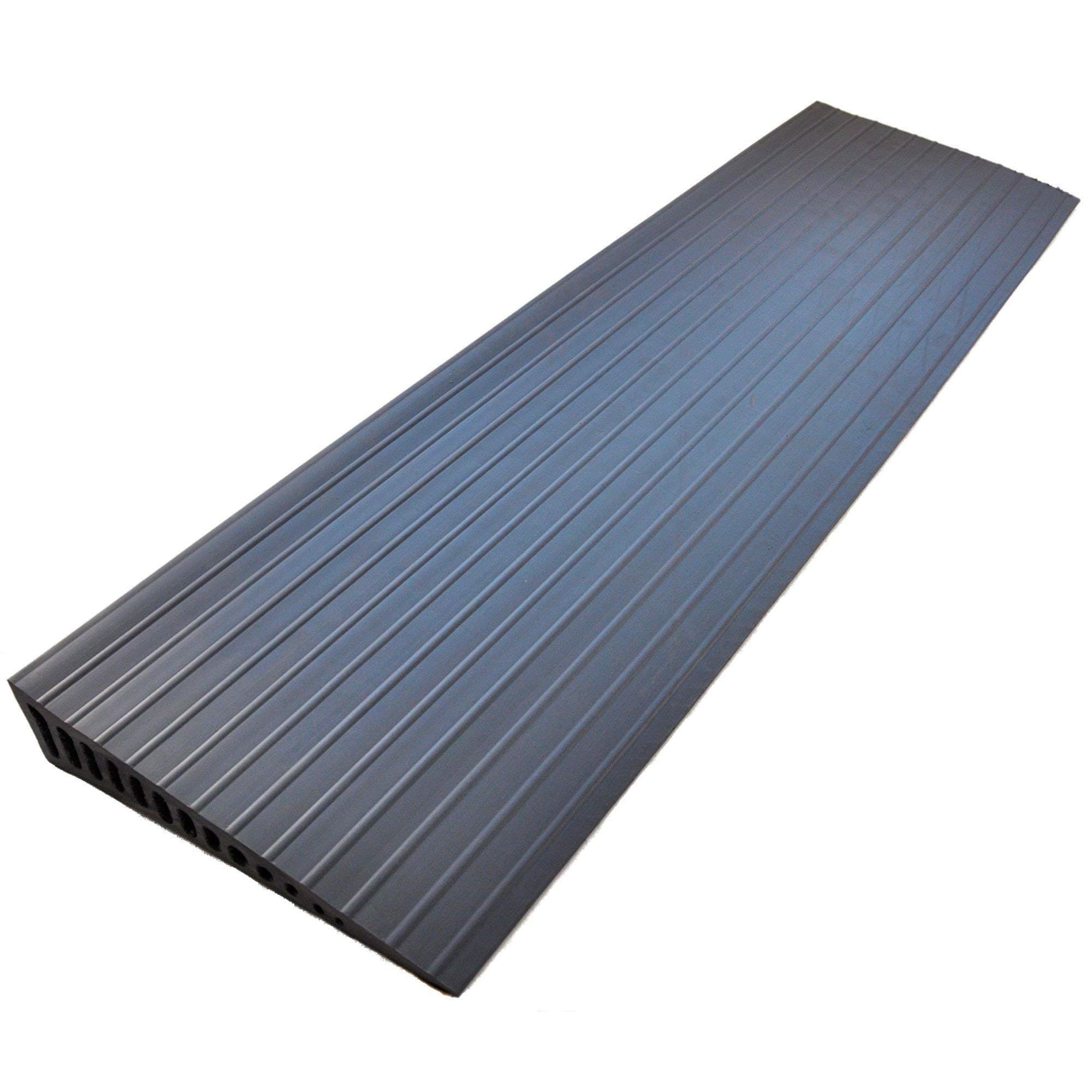 Grey Rubber Door Wedge Ramp, 36mm