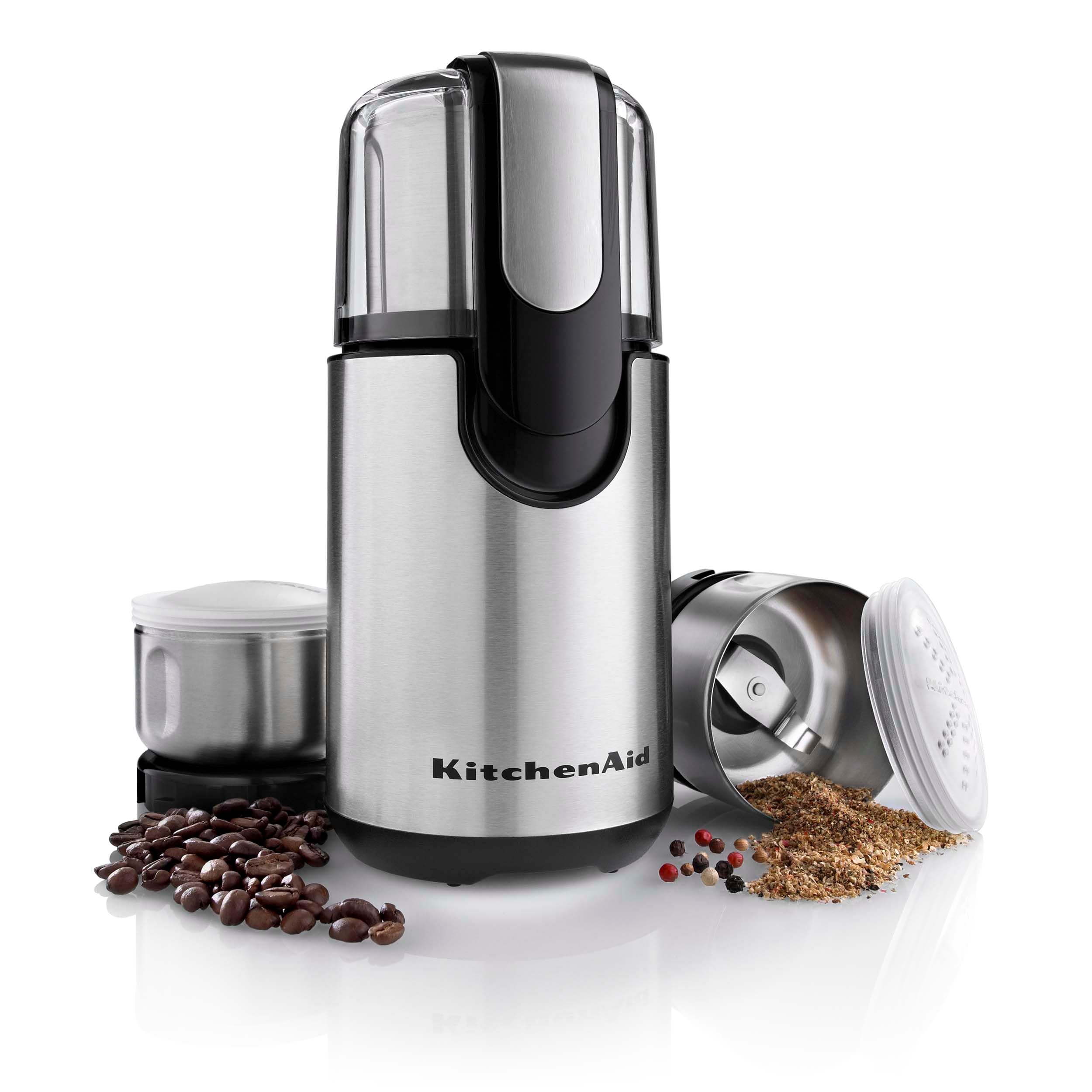 KitchenAid Blade Coffee Grinder and Spice Grinder Combo Pack, Onyx Black