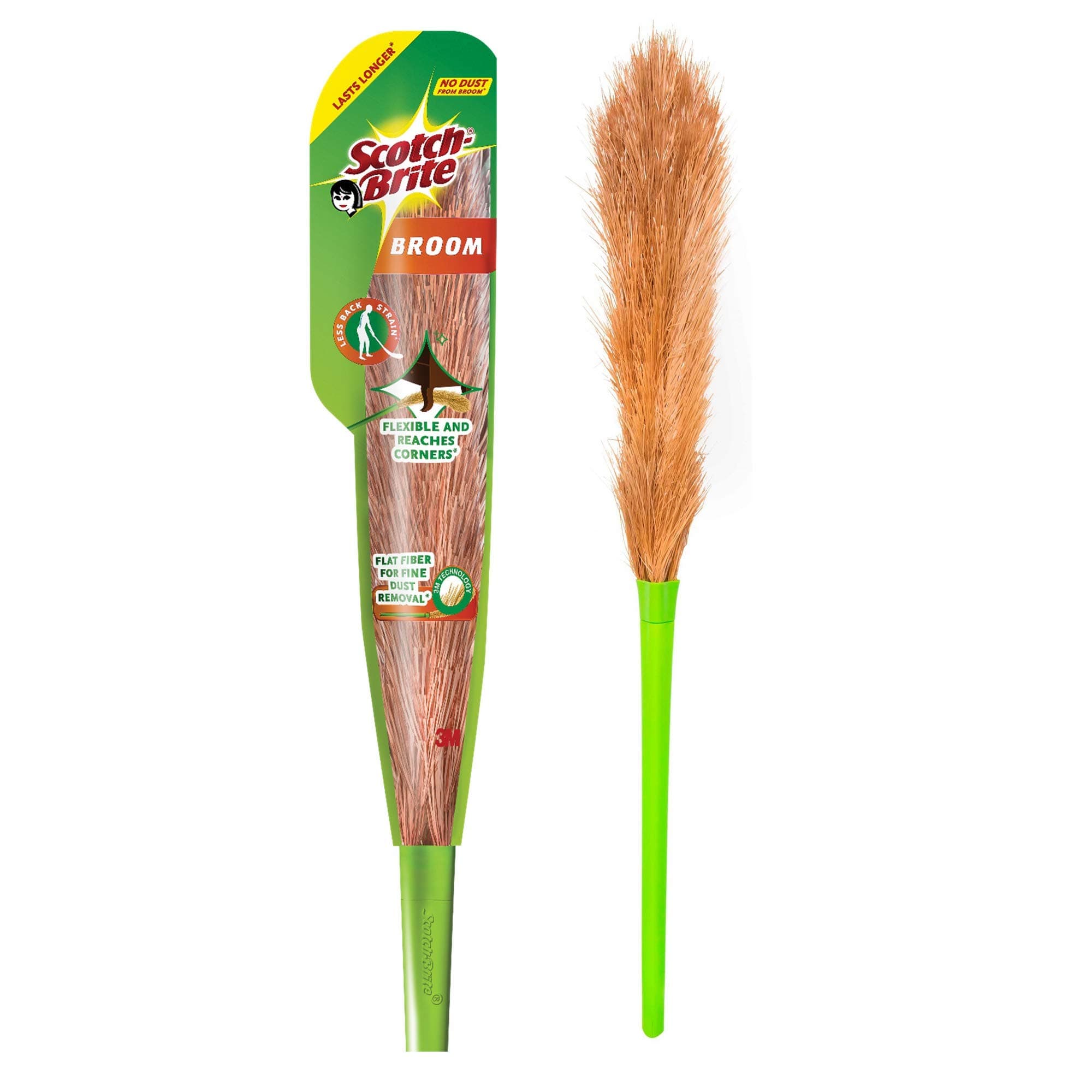 No-Dust Fiber Broom