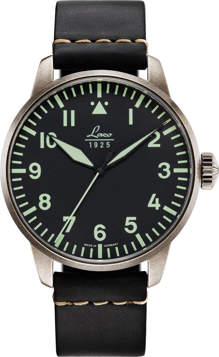 Laco Düsseldorf 831882 Automatic German Pilot Type B Dial USED LOOK