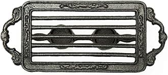 Heavy Duty Cast Iron Teapot Dish Warmer Stable Holder for Tealight Stand | Tealight Warmer Decorative Stove for Villa Yard Balcony-Rectangle