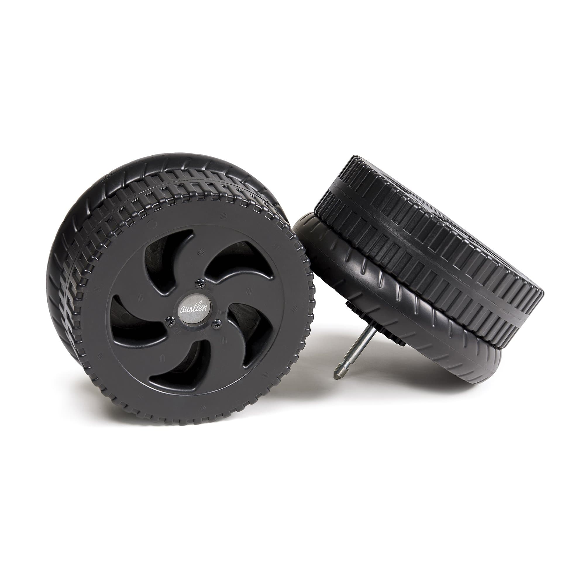 Entourage Stroller Beach Wheels: Durable Plastic Tires for Oceanside, Sand, and Beach Strollers