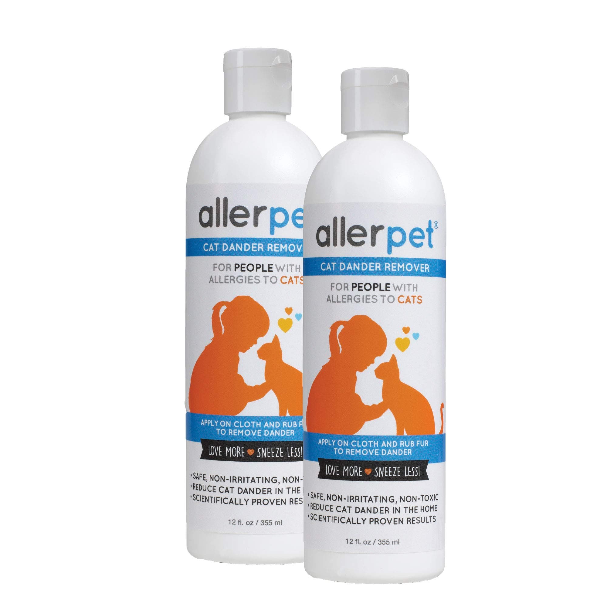 Allerpet 2-Pack For Cats 12-oz