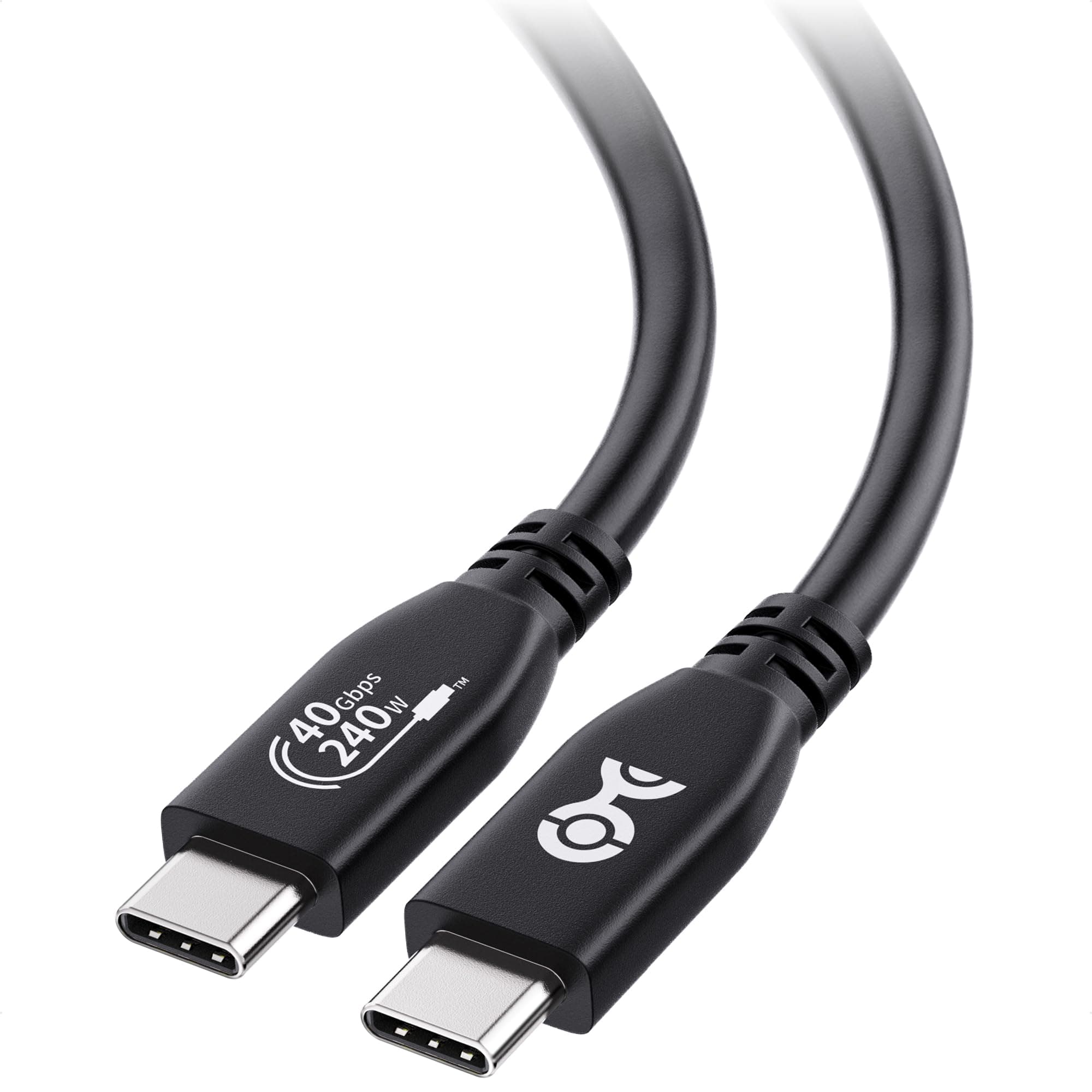 Cable Matters USB-IF Certified: USB4 Cable with 40Gbps Data, 8K Video and 240W Charging Power in 1 Metre - USB 4 Cable Fully Compatible with USB C, Thunderbolt 3 and Thunderbolt 4