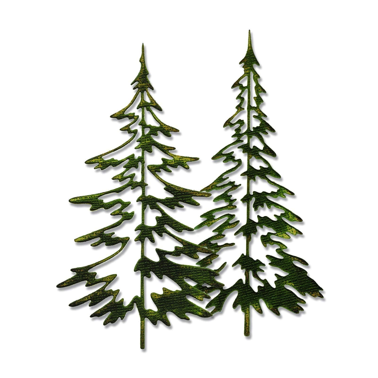 660978 Thinlits Die Set, Woodlands by Tim Holtz, 2/pack