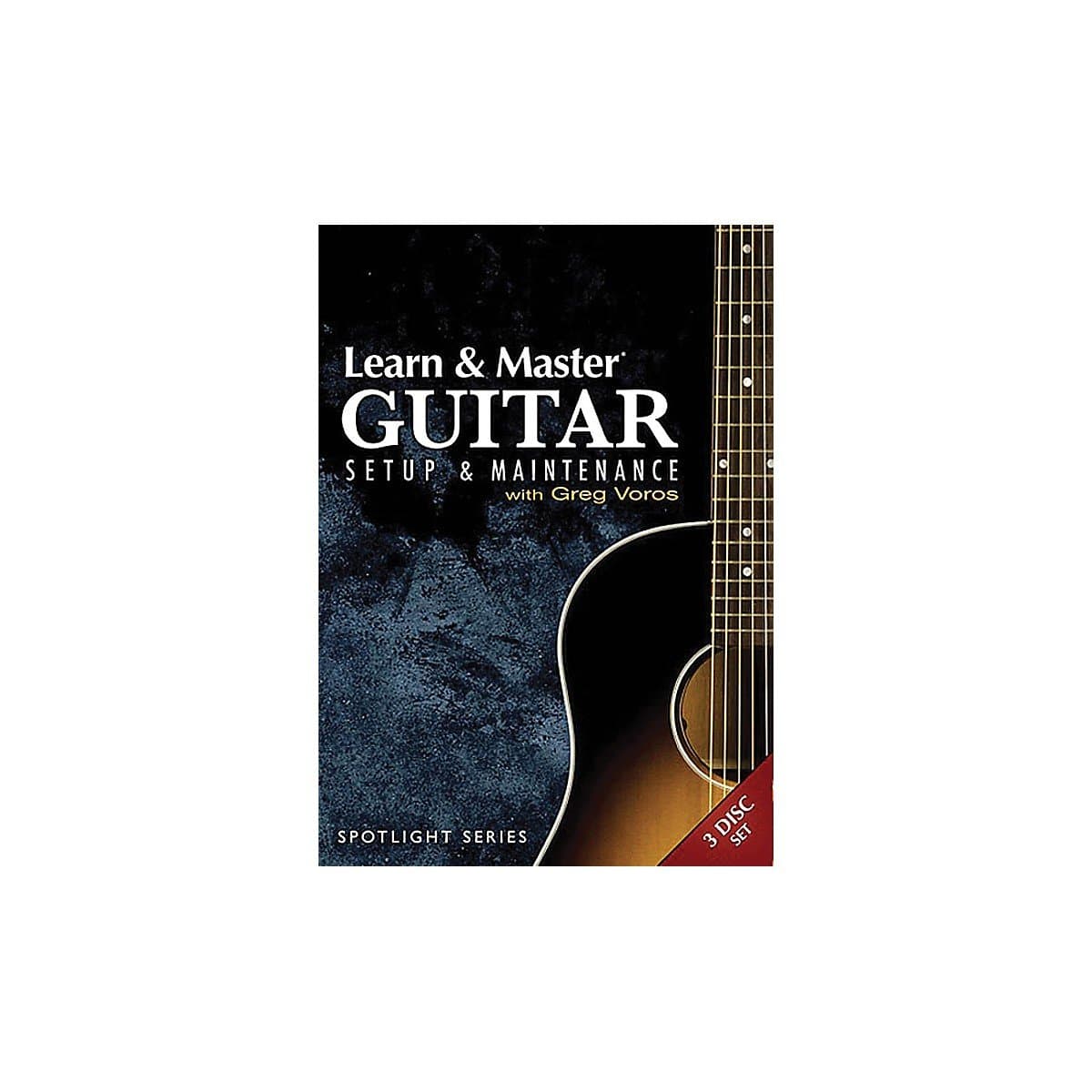 Learn & Master Guitar Setup And Maintenance 3-Dvd Set