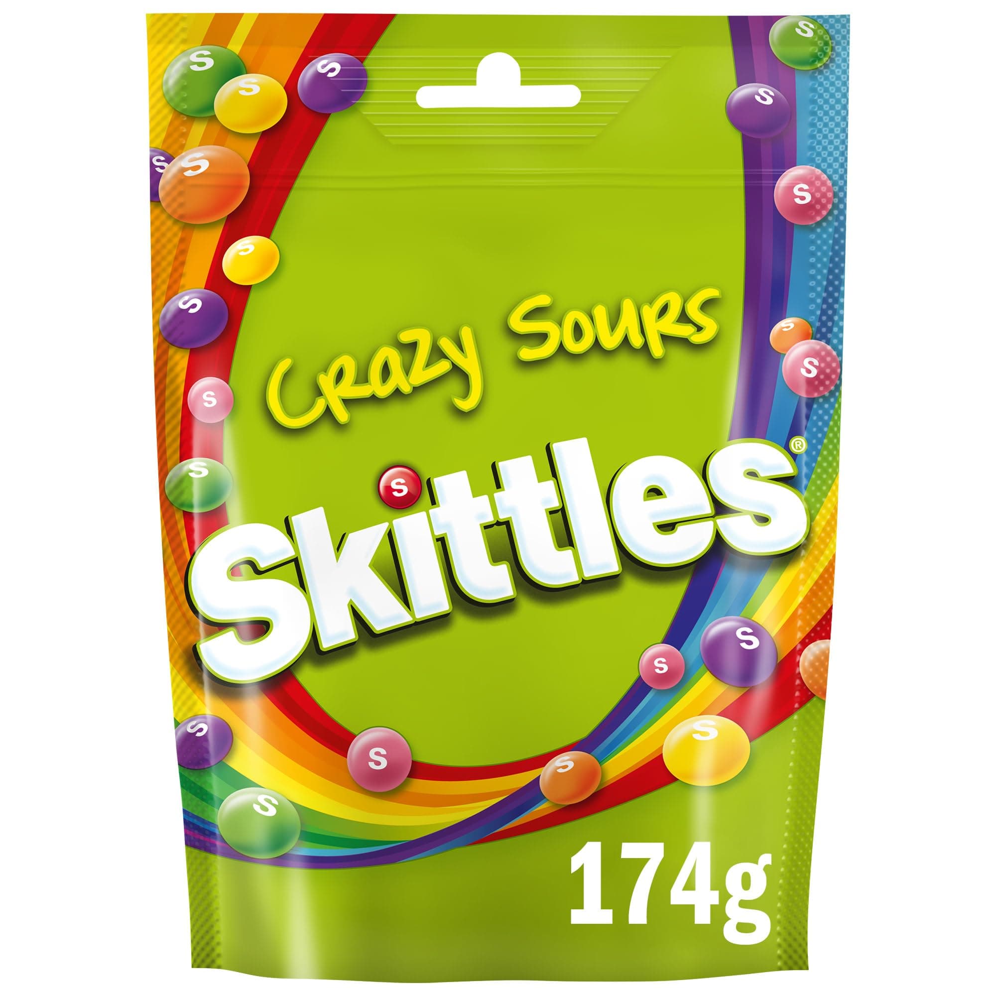 Skittles Sours Crazy, 174g