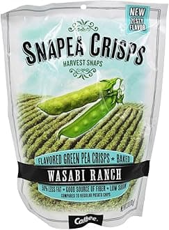 Harvest SnapsSnapea Crisps Wasabi Ranch - 3.3 oz (pack of 3)