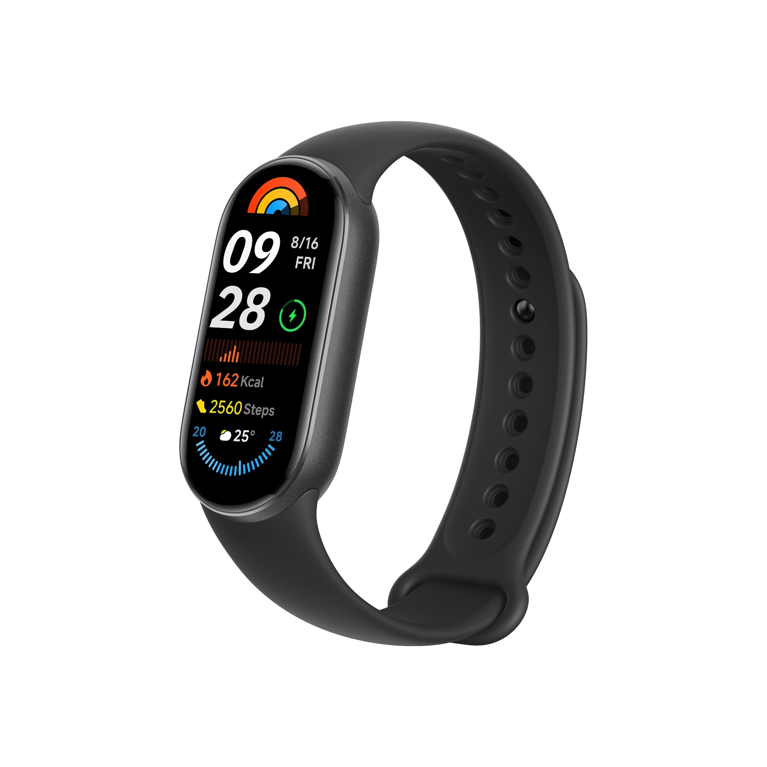 Smart Band 9 Global Version (2024) 1.62" Amoled Display | 233 mAh Battery | up to 21 Days of Battery Life | Over 150 Workout Modes | BT 5.4 | 50M Water Resistant - Midnight Black