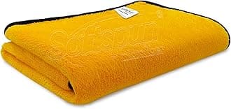 SOFTSPUN Microfiber Bath Towel 1 pc Orange! Ultra Absorbent Super Soft & Comfortable Quick Drying for Men & Women Daily Use Extra Large Size Unisex.