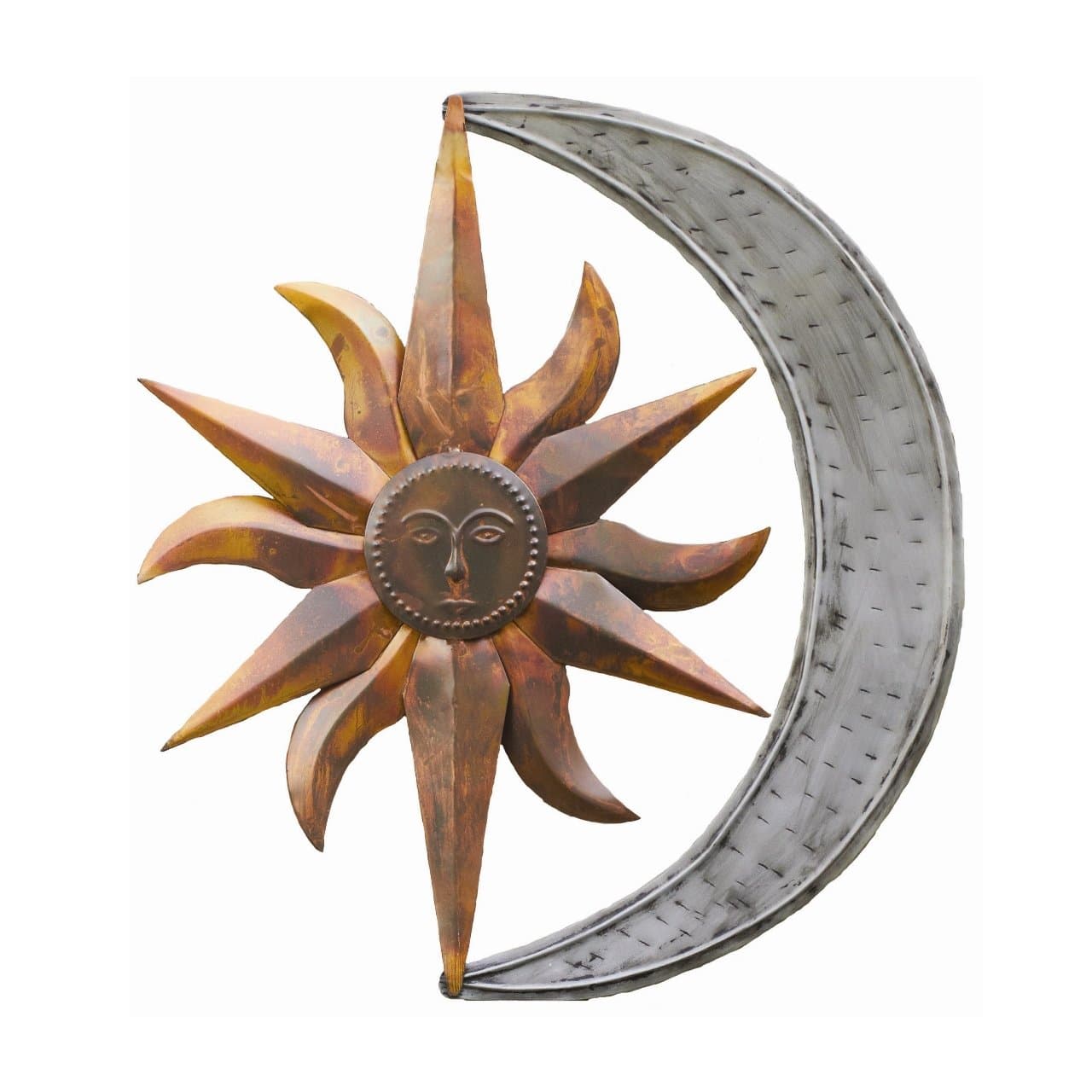 Ancient Graffiti AG-10233 Celestial Wall Mount Yard Art - Multi-Colour