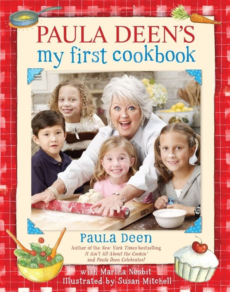 Paula Deen's My First Cookbook Hardcover-spiral – Illustrated, 7 Oct. 2008